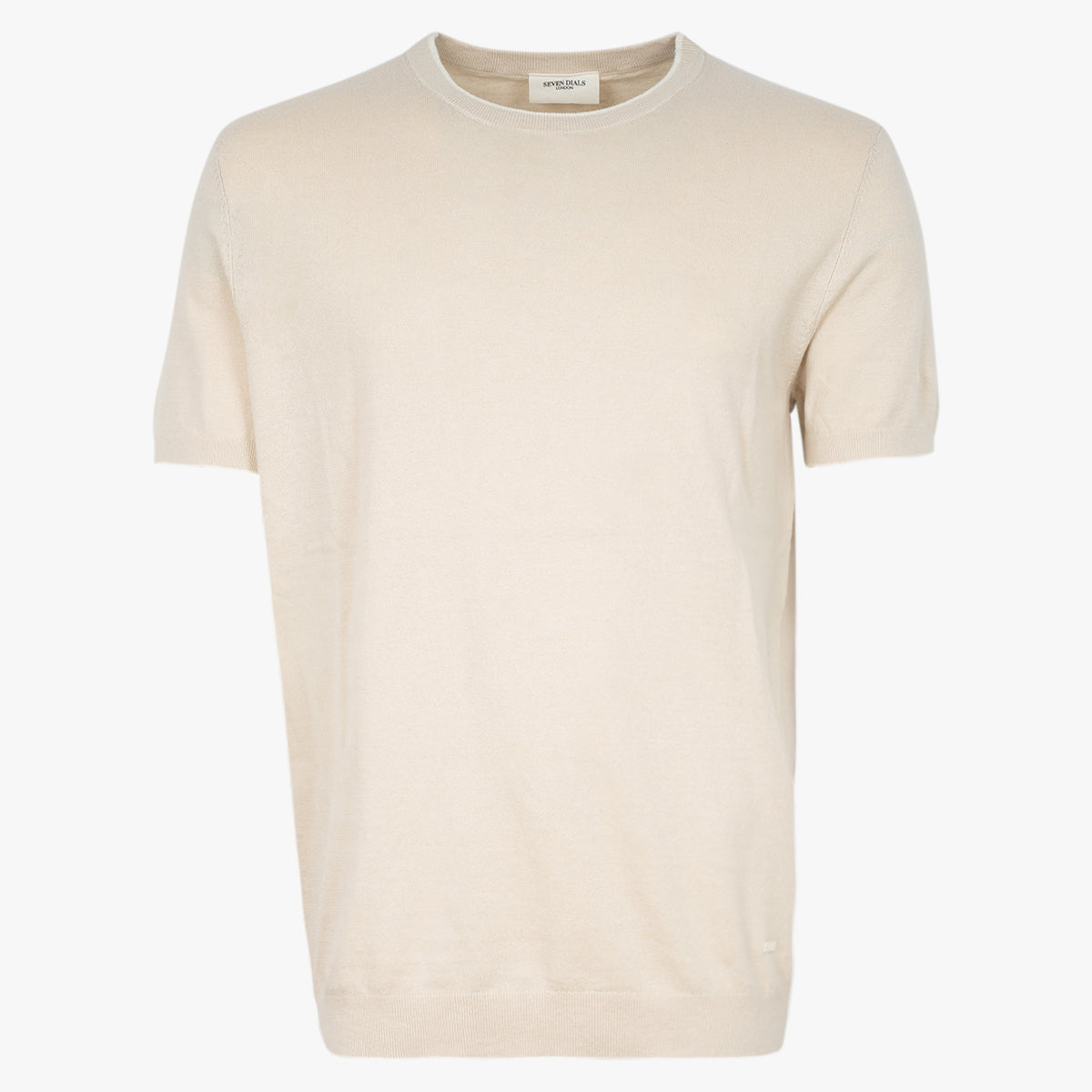 SEVEN DIALS Linnen T-Shirt Beige | Bennett