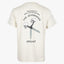 Denham T-Shirt met Backprint Ecru | Love Fades Tee