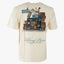 Filling Pieces T-Shirt met Backprint Off-White | Speaker Wall