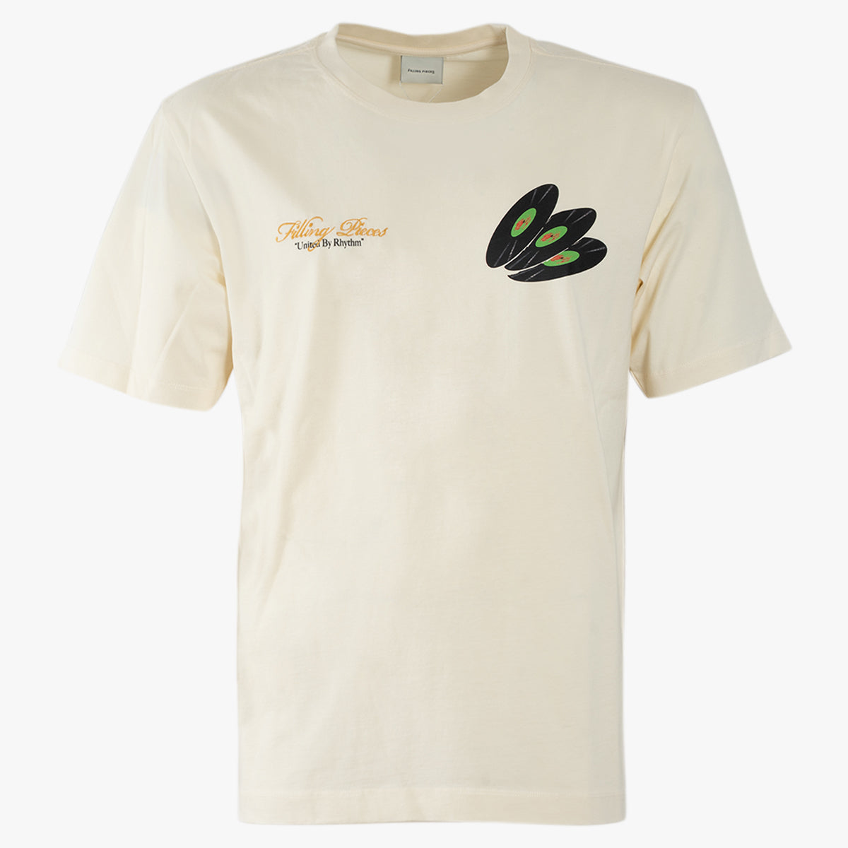 Filling Pieces T-Shirt met Backprint Off-White | DJ