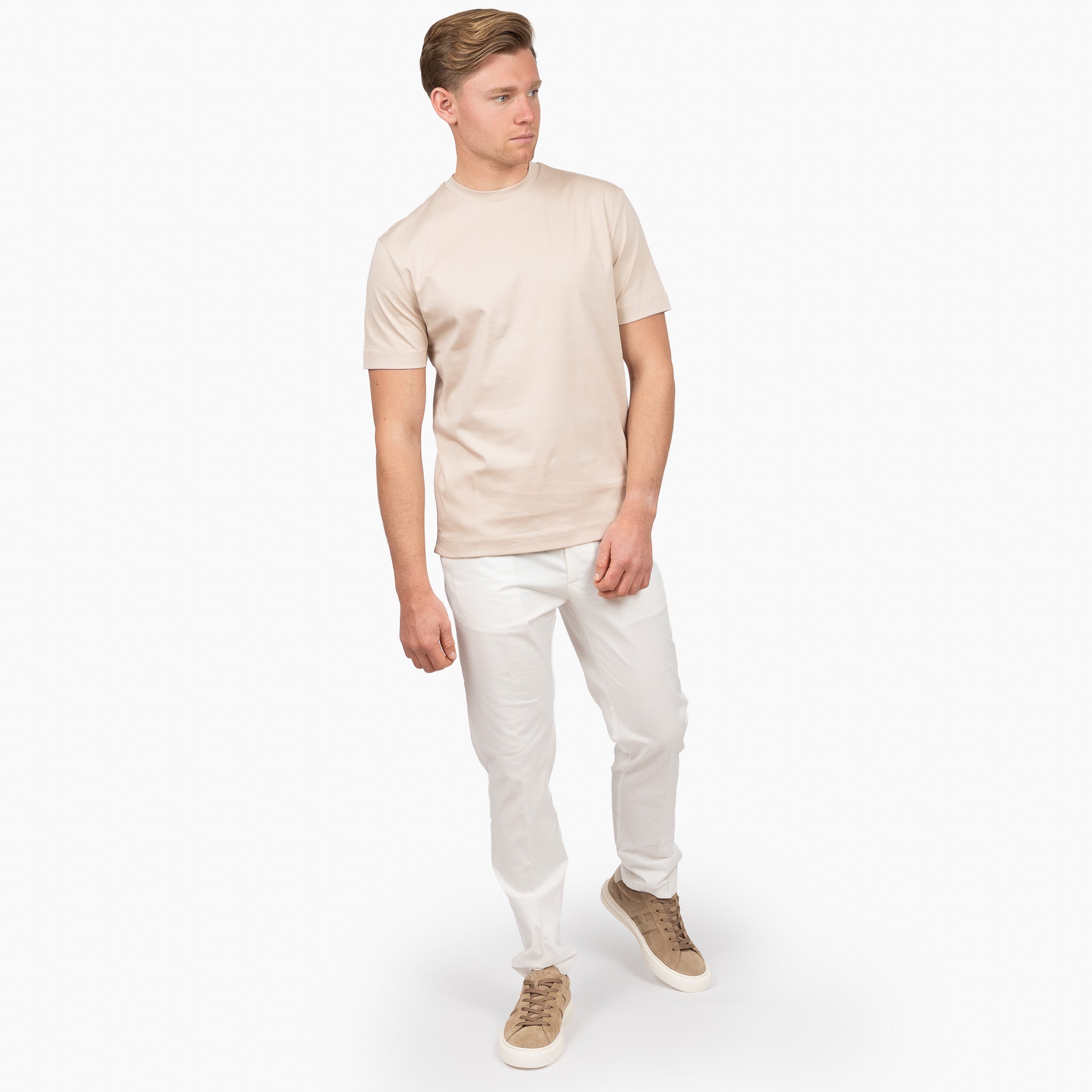 SEVEN DIALS T-Shirt Beige | Nalon