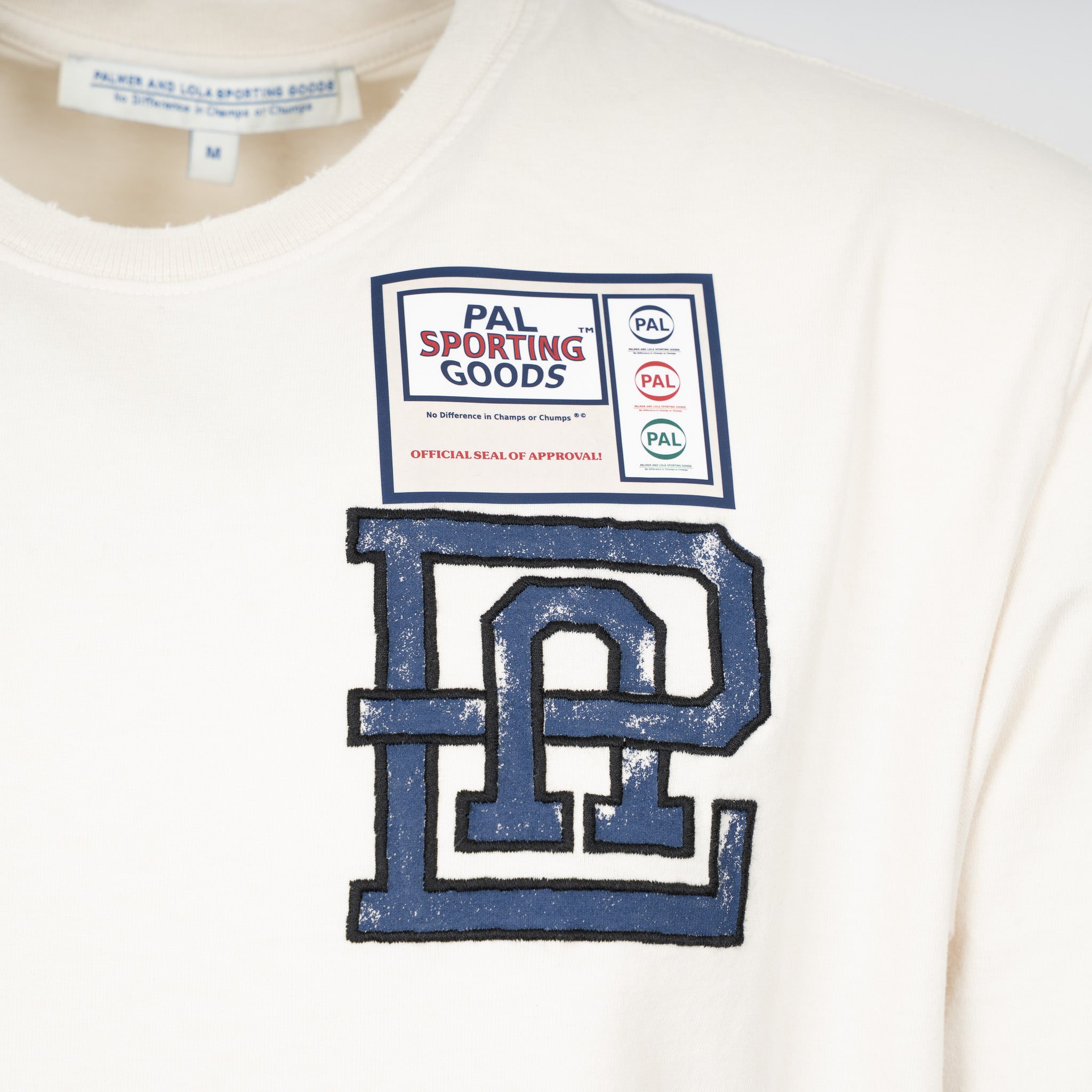 Pal Sporting Goods T-Shirt Backprint Crème | Dasha