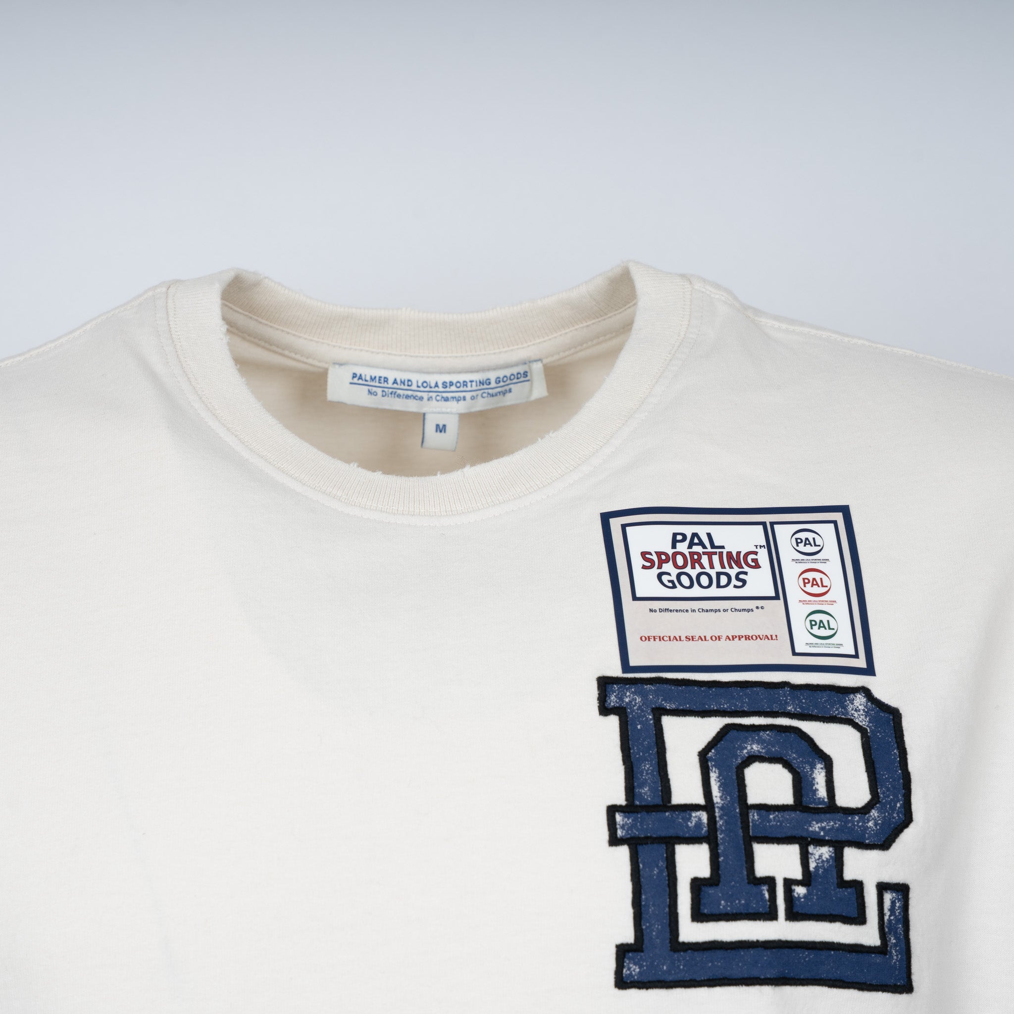 Pal Sporting Goods T-Shirt Backprint Crème | Dasha