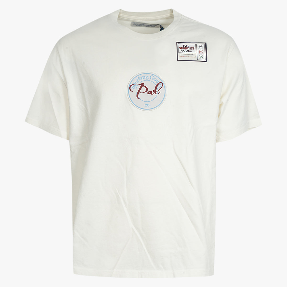 Pal Sporting Goods T-Shirt met Backprint Wit | Cliff Divers School