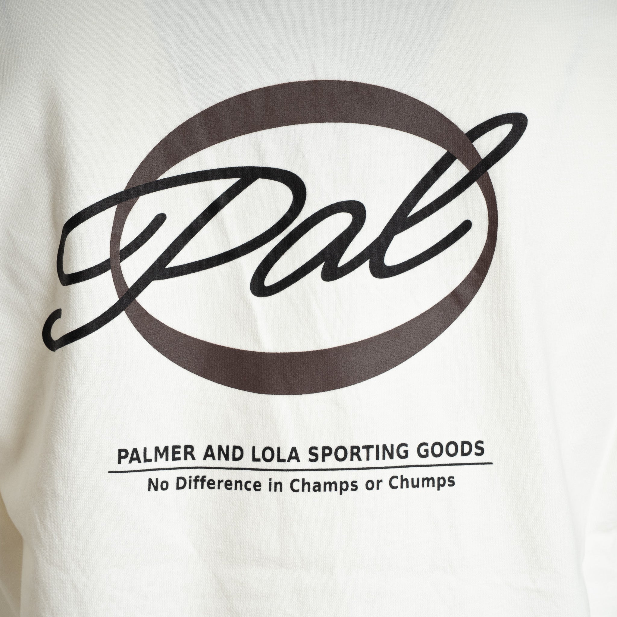 Pal Sporting Goods T-Shirt Backprint Crème | Worlds Tee