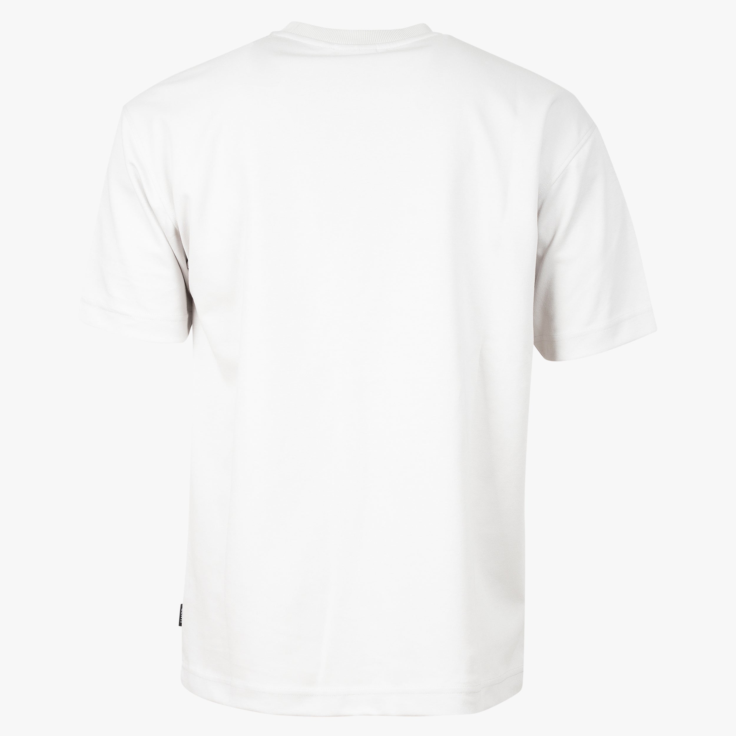 Genti T-Shirt Off-White | Relaxed Fit Cotton Tech