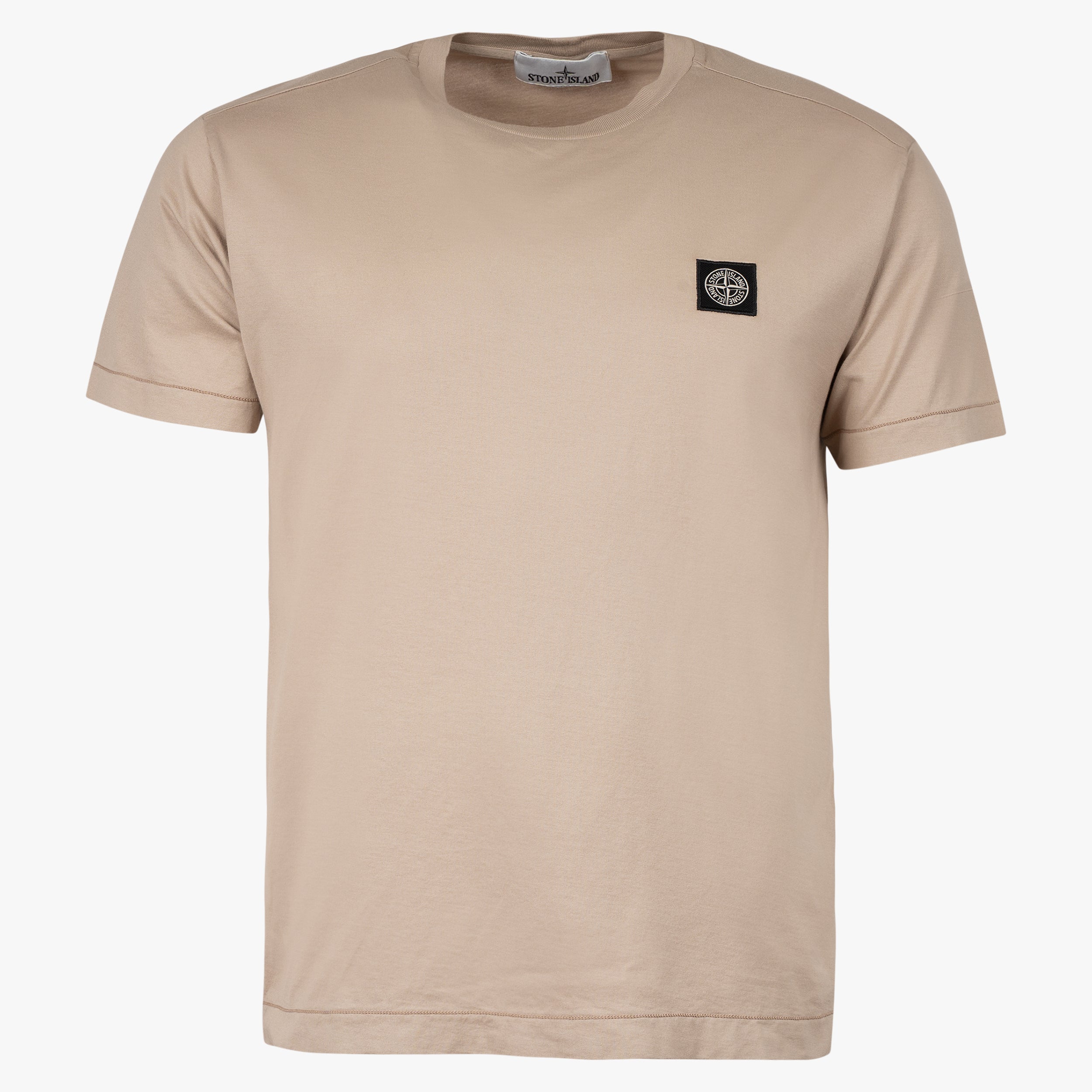 Stone Island T-Shirt Beige | 60/2 Cotton Jersey
