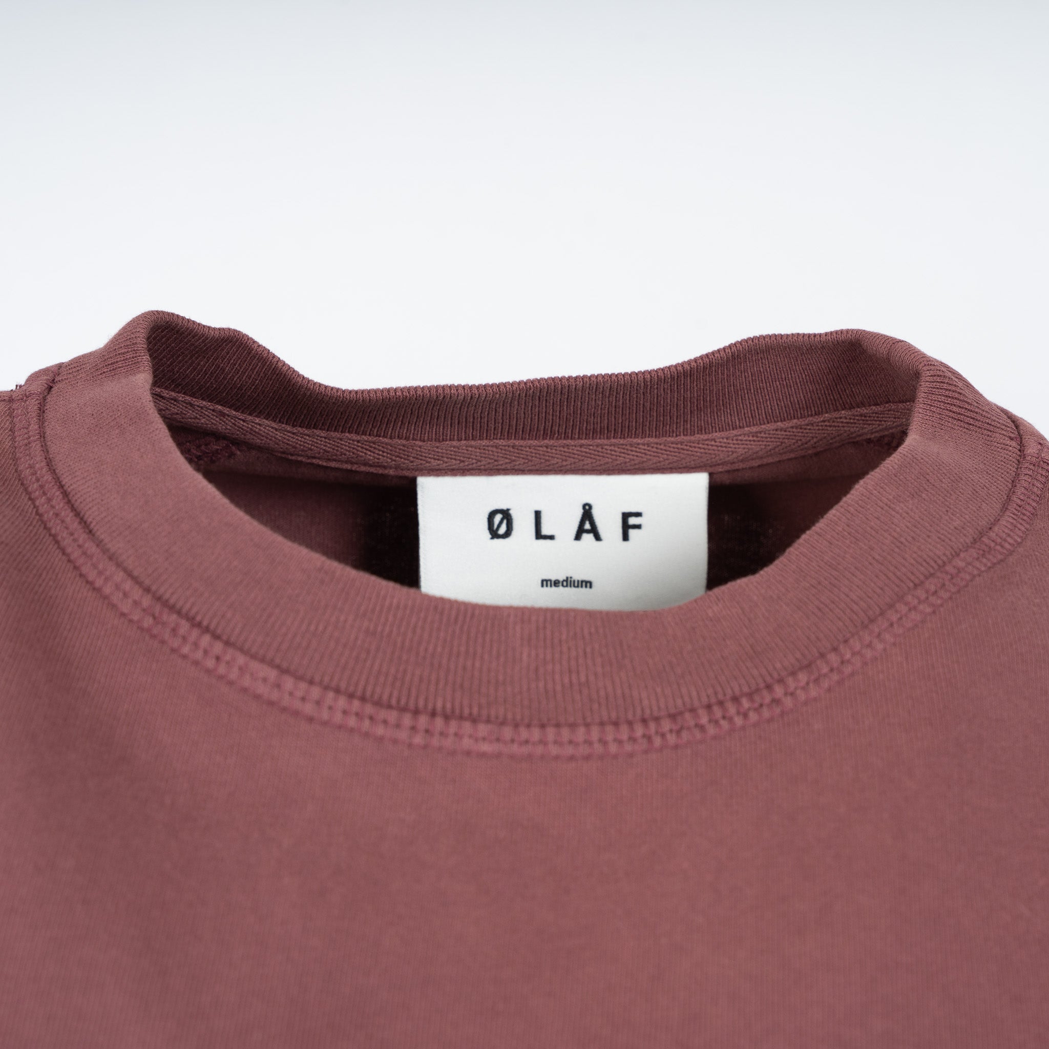 Olaf T-Shirt Rood | Washed Signature Tee