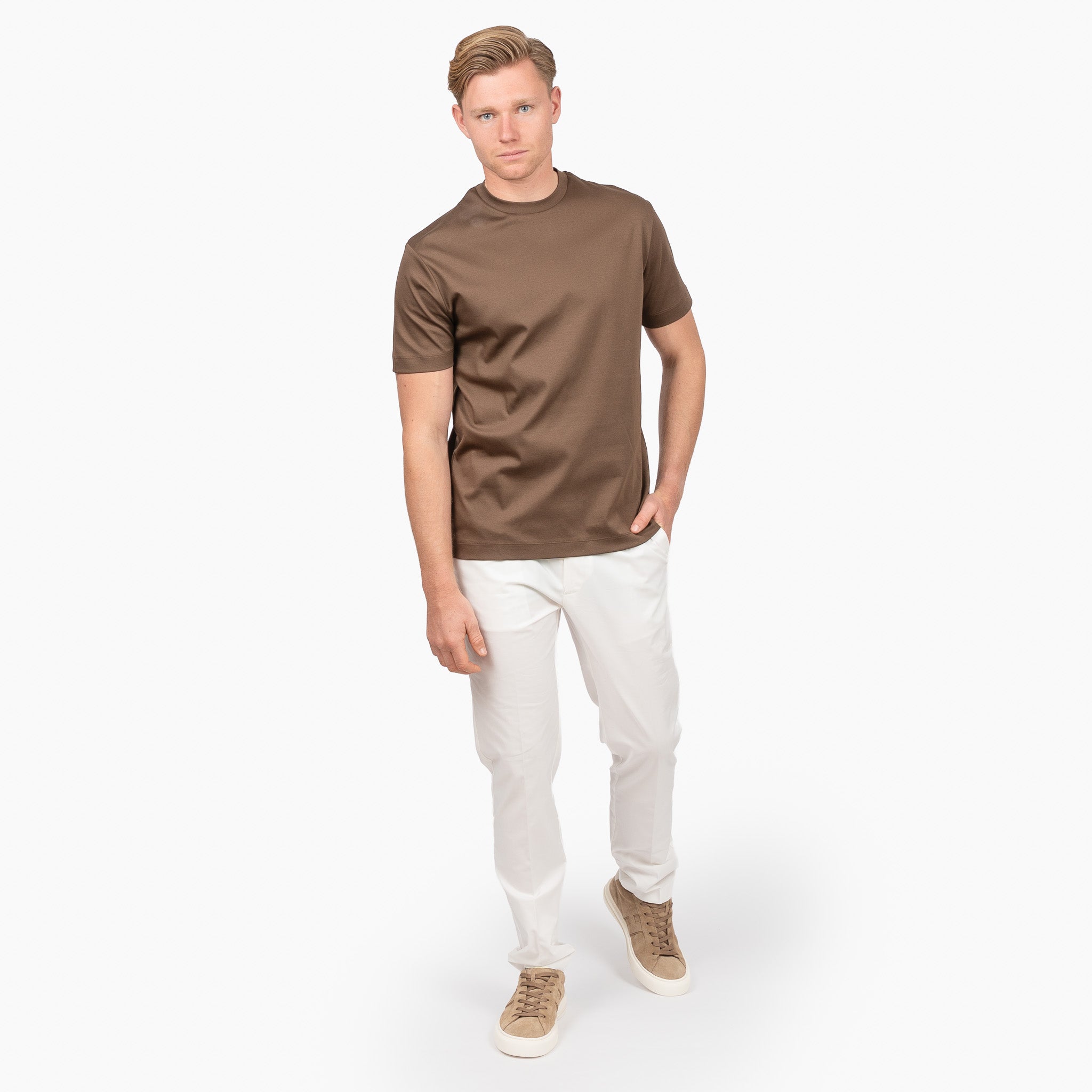 SEVEN DIALS T-Shirt Bruin | Nalon