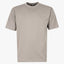 Genti T-Shirt Taupe | Relaxed Fit Cotton Tech