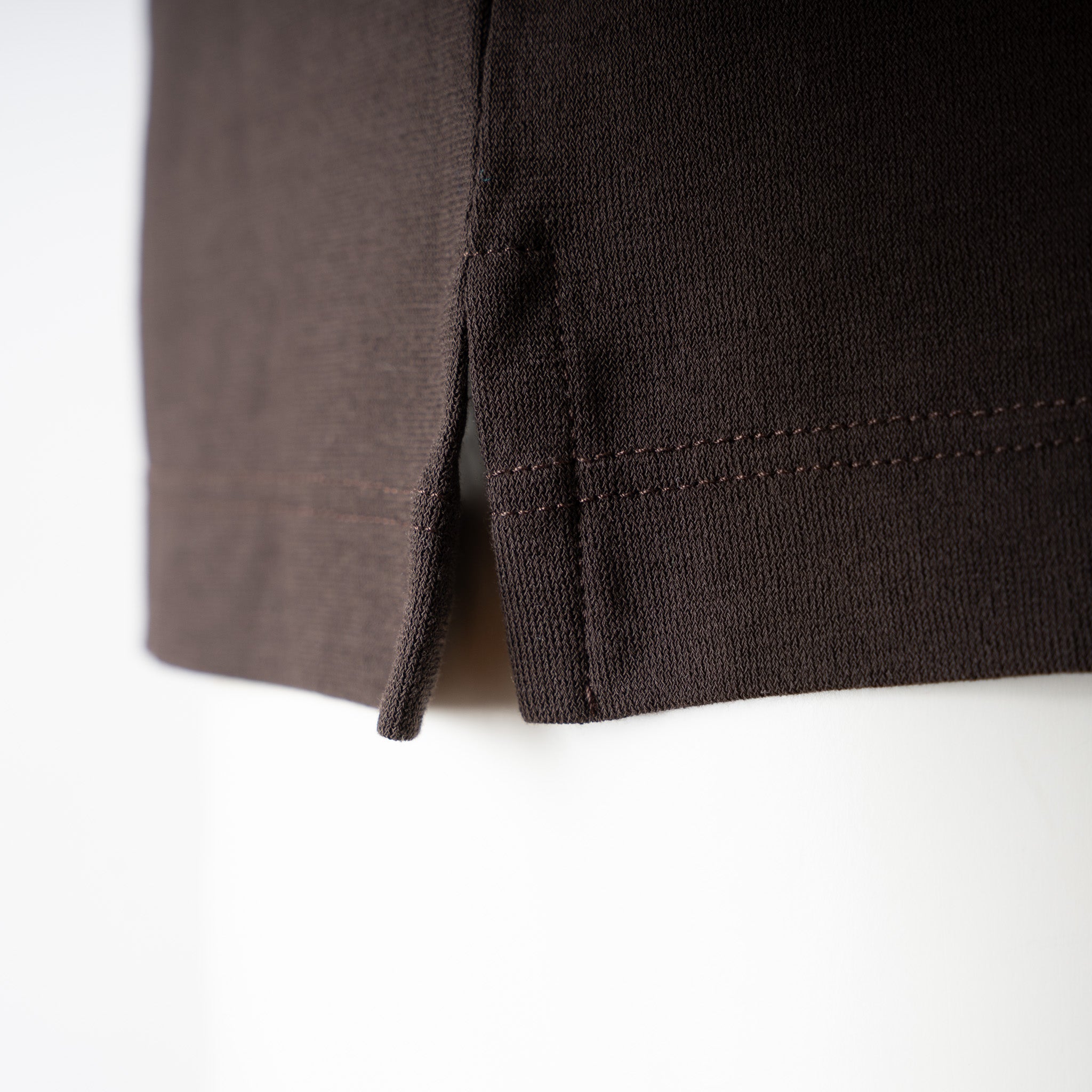 Zanone T-Shirt Donkerbruin | IceCotton