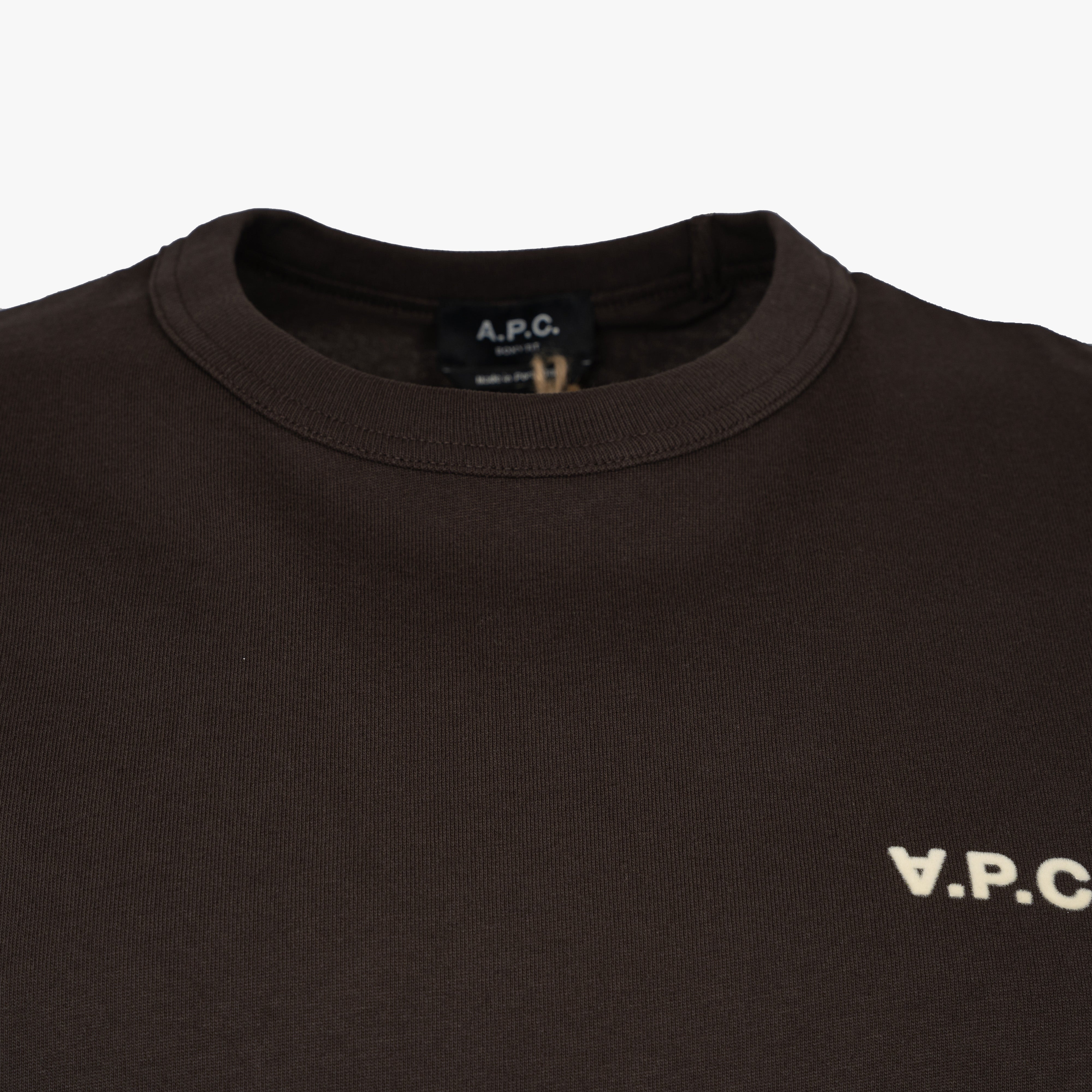 A.P.C. T-Shirt Bruin | Boxy Petit VPC