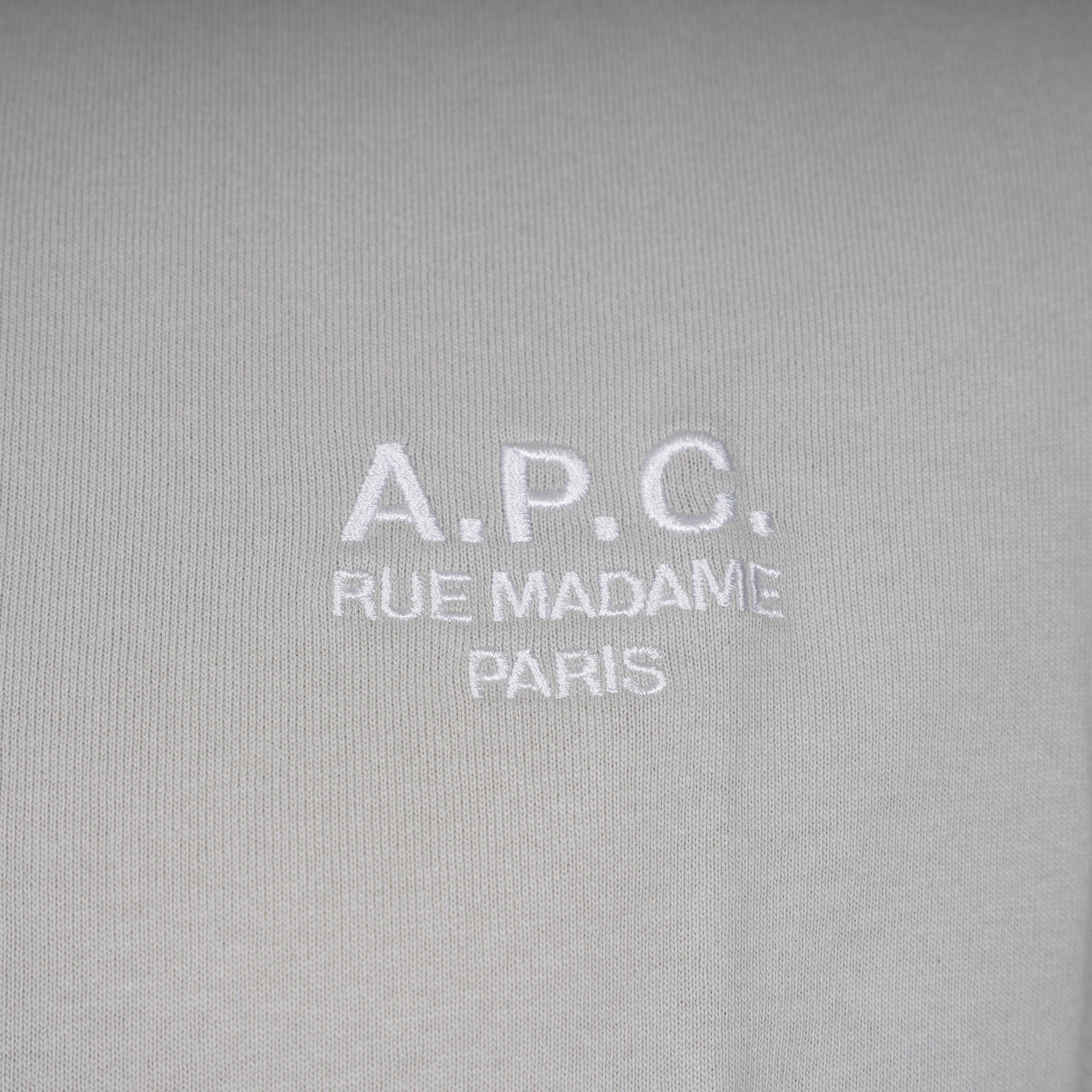 A.P.C. T-Shirt Groen/Grijs | Rue Madame