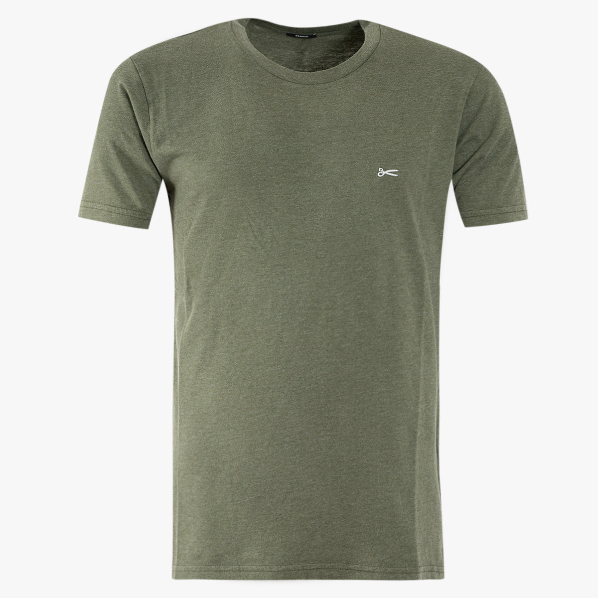 Denham T-Shirt Groen | Scissor Tee