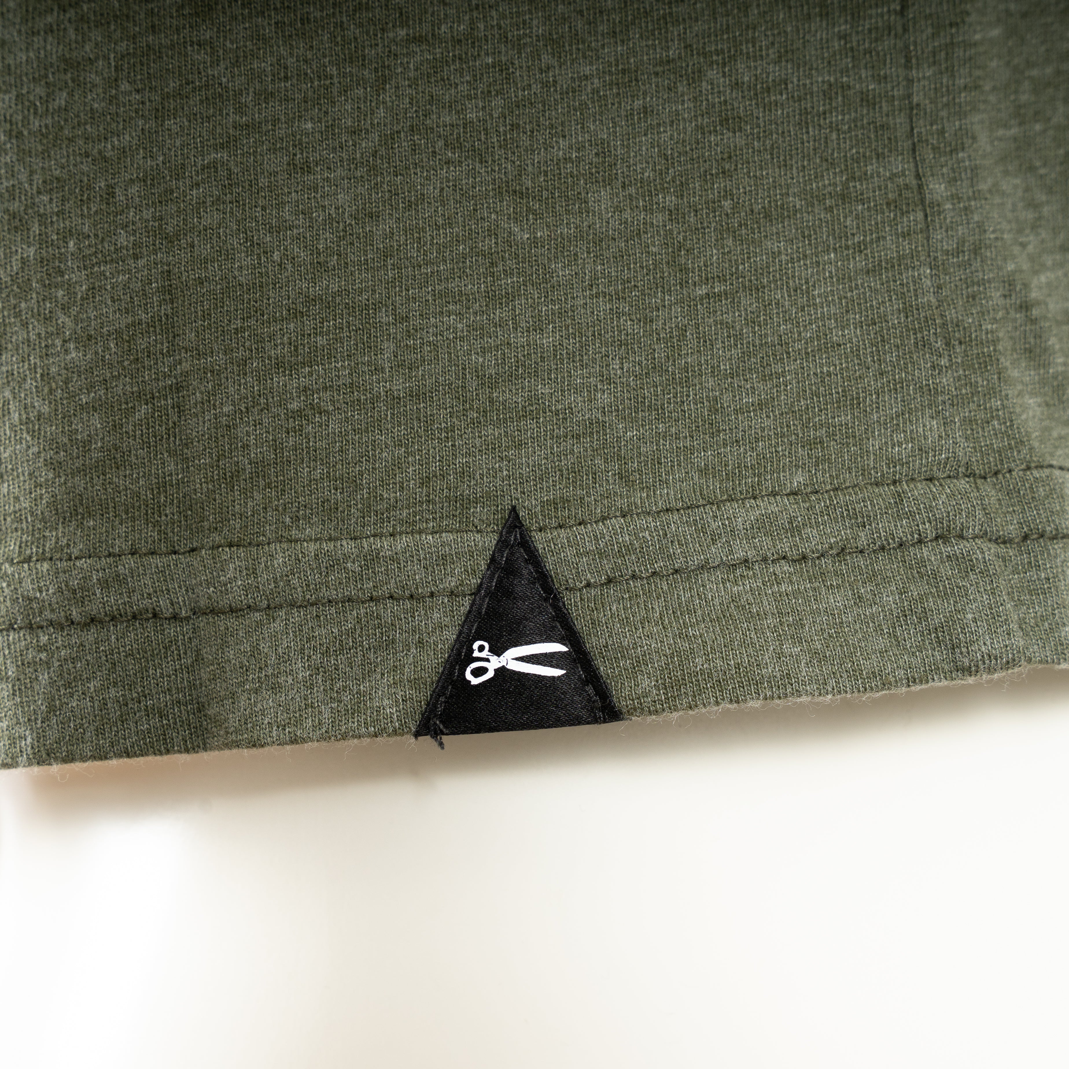 Denham T-Shirt Groen | Scissor Tee