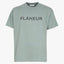 Flaneur T-Shirt Groen | Printed Logo T-Shirt