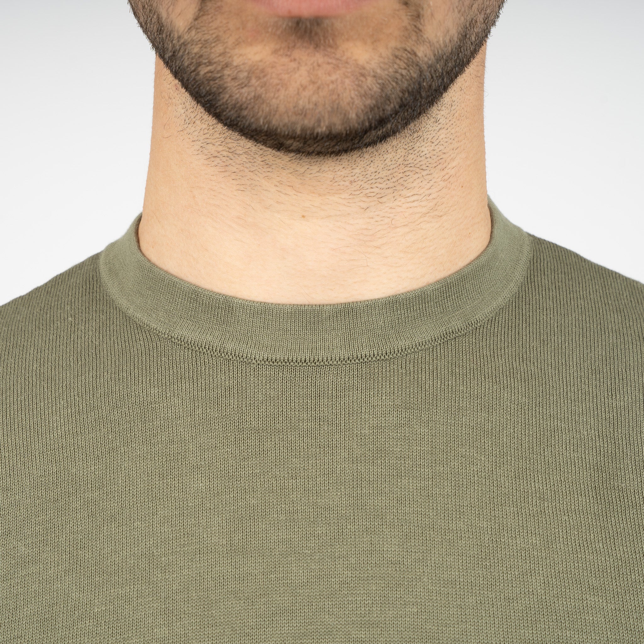 SEVEN DIALS Gebreid T-Shirt Groen | Faun