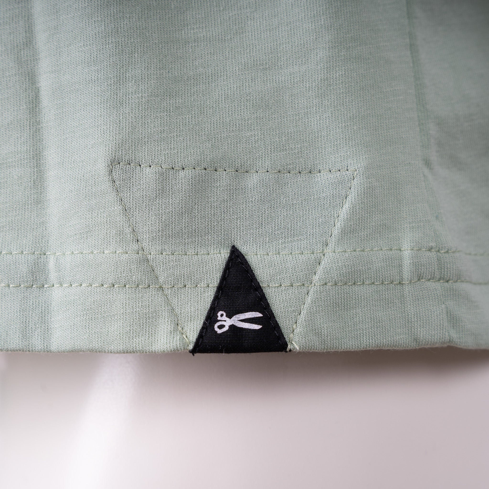 Denham T-Shirt Lichtgroen | Scissor Tee