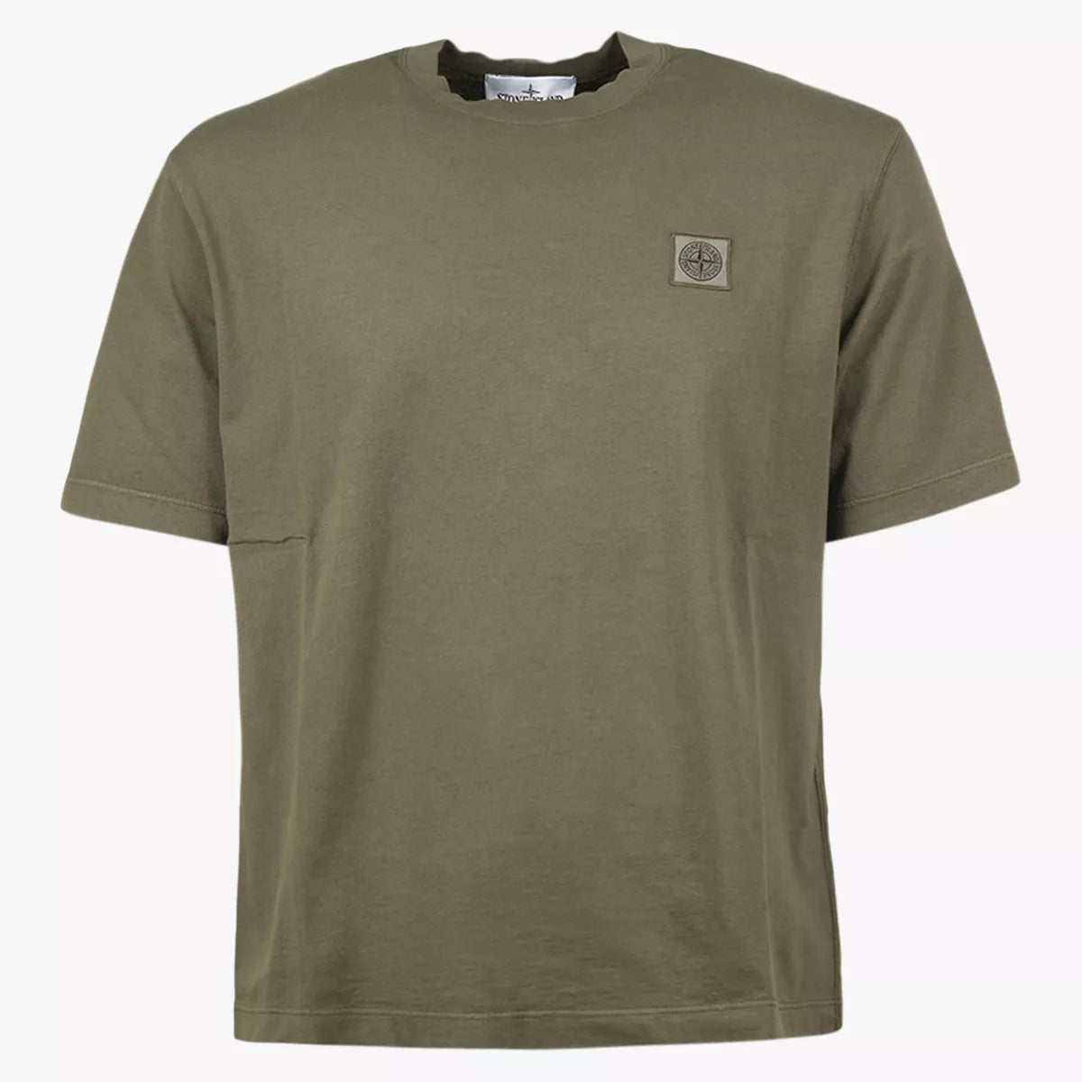 Stone Island Shirt Groen | Combed Cotton Jersey