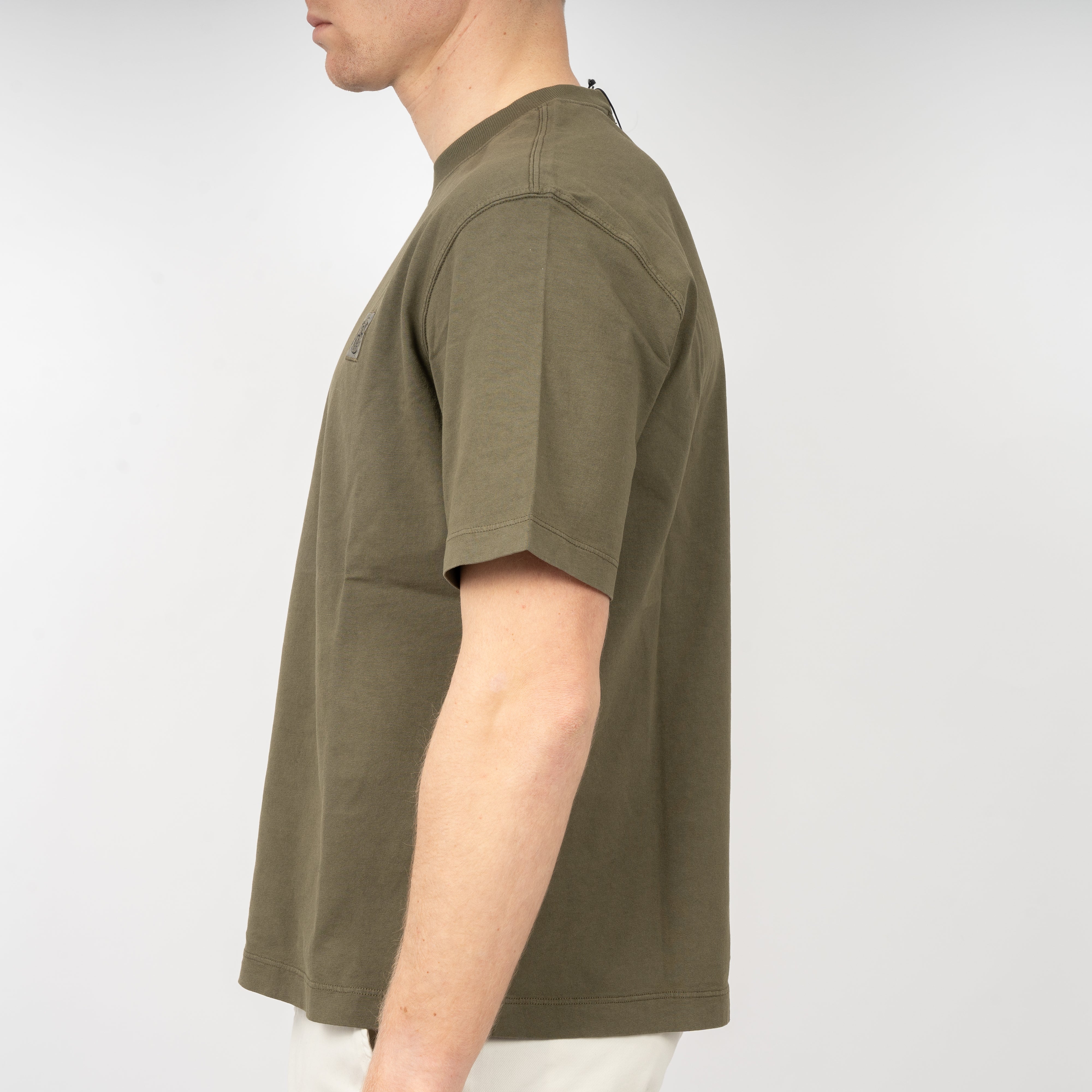 Stone Island Shirt Groen | Combed Cotton Jersey