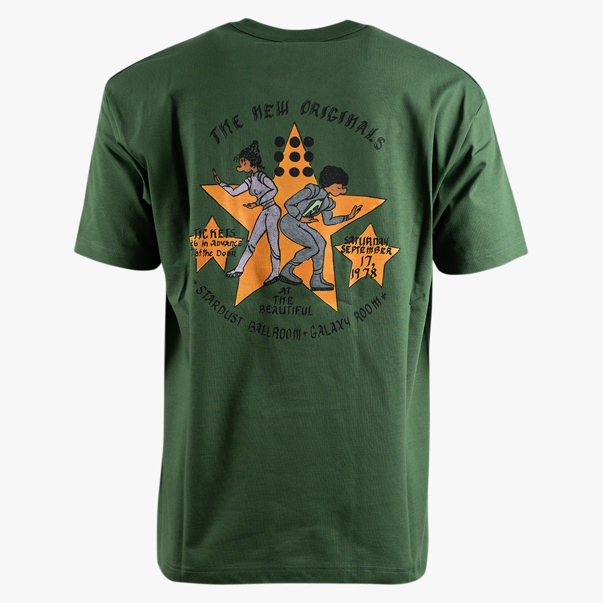 The New Originals T-Shirt Backprint Groen | Stardust Tee