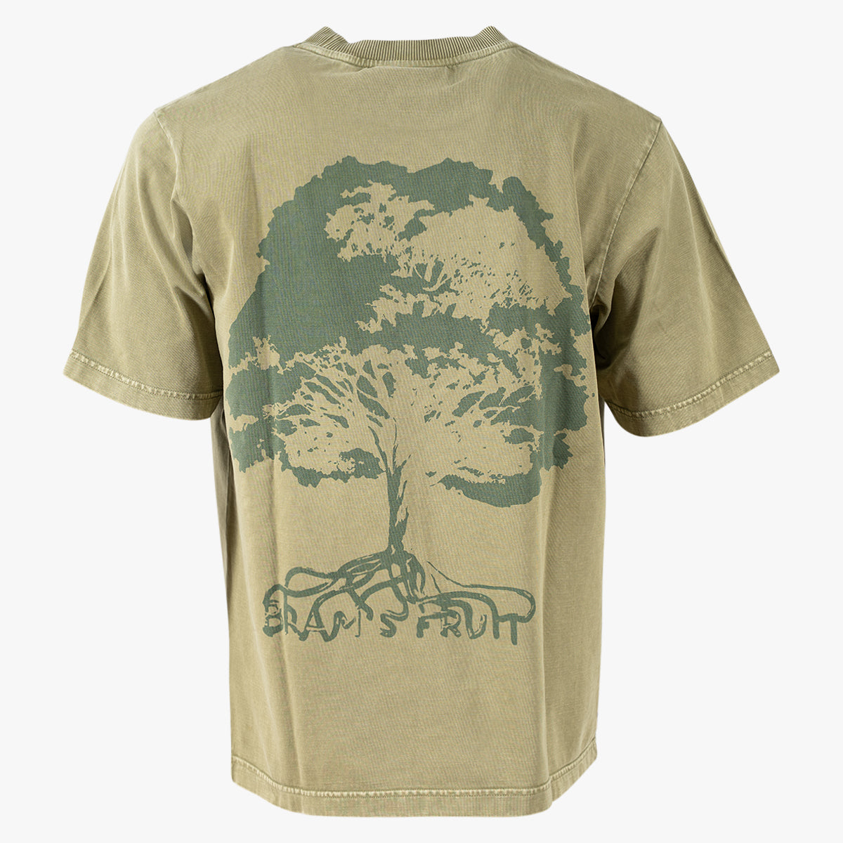 Bram's Fruit T-Shirt Backprint Groen | Roots T-Shirt