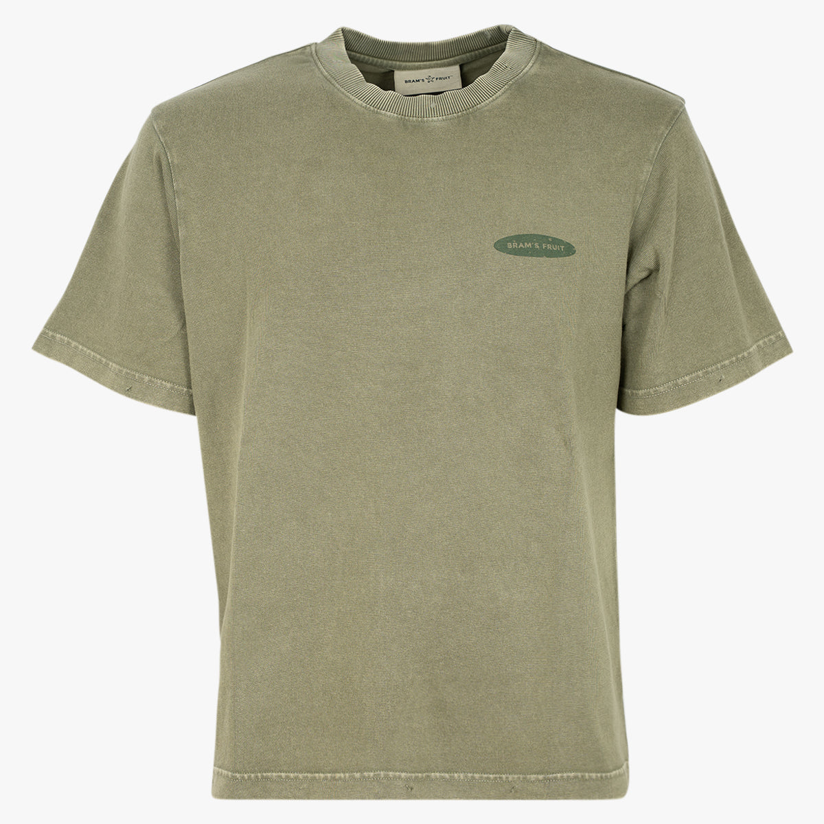 Bram's Fruit T-Shirt Backprint Groen | F*ck Off Distressed