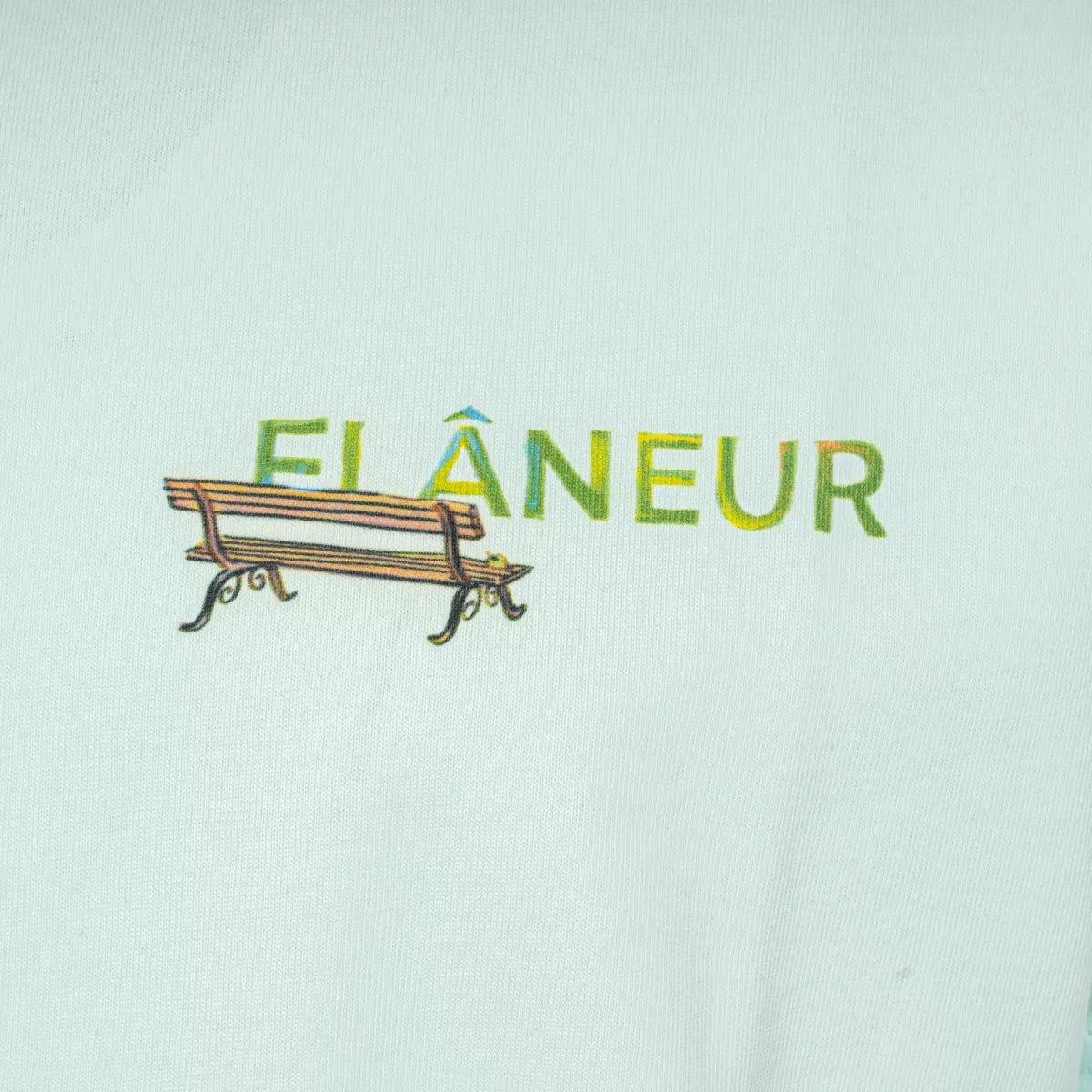 Flaneur Shirt met Backprint Lichtblauw | Lanterns of Love