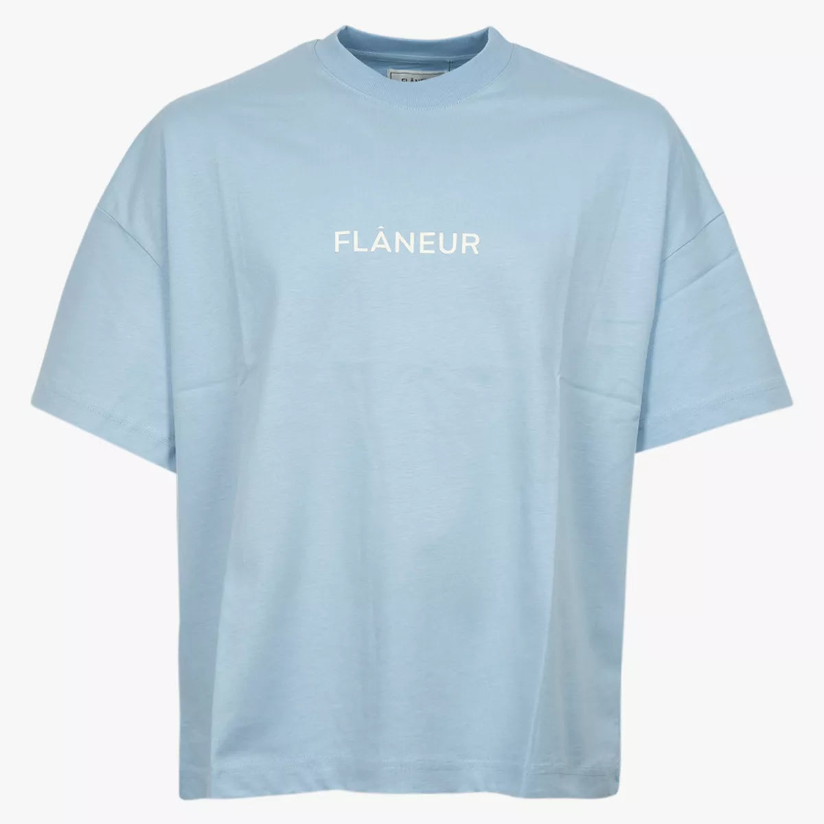 Flaneur Shirt Lichtblauw | Box Logo