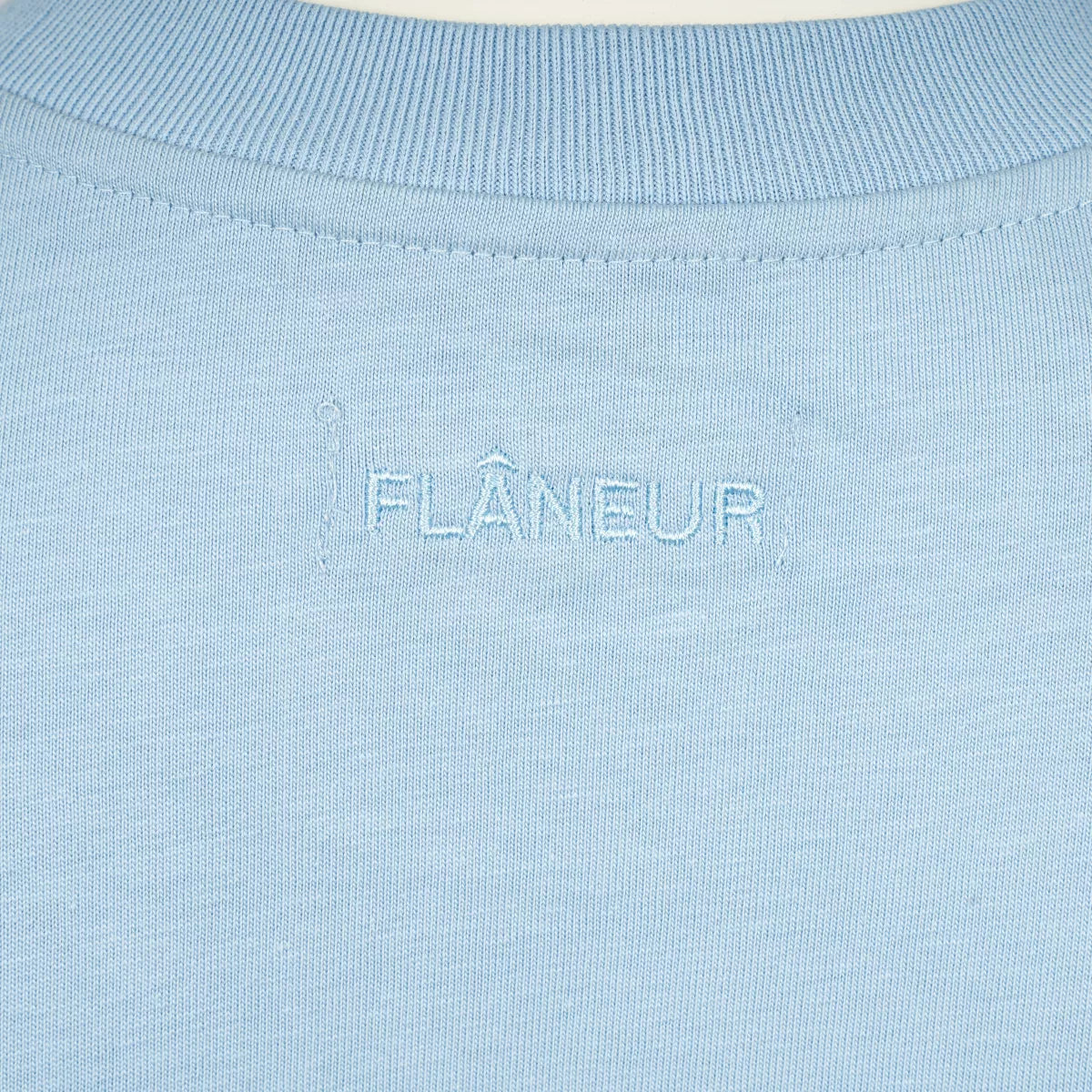 Flaneur Shirt Lichtblauw | Box Logo