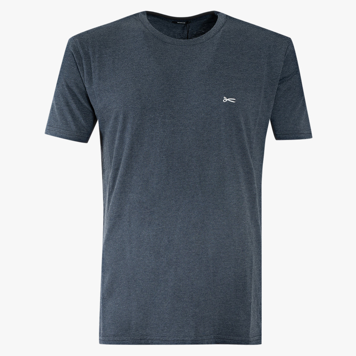 Denham T-Shirt Blauw | Scissor Tee