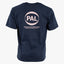 Pal Sporting Goods T-Shirt met Backprint Donkerblauw | Pre Game 25