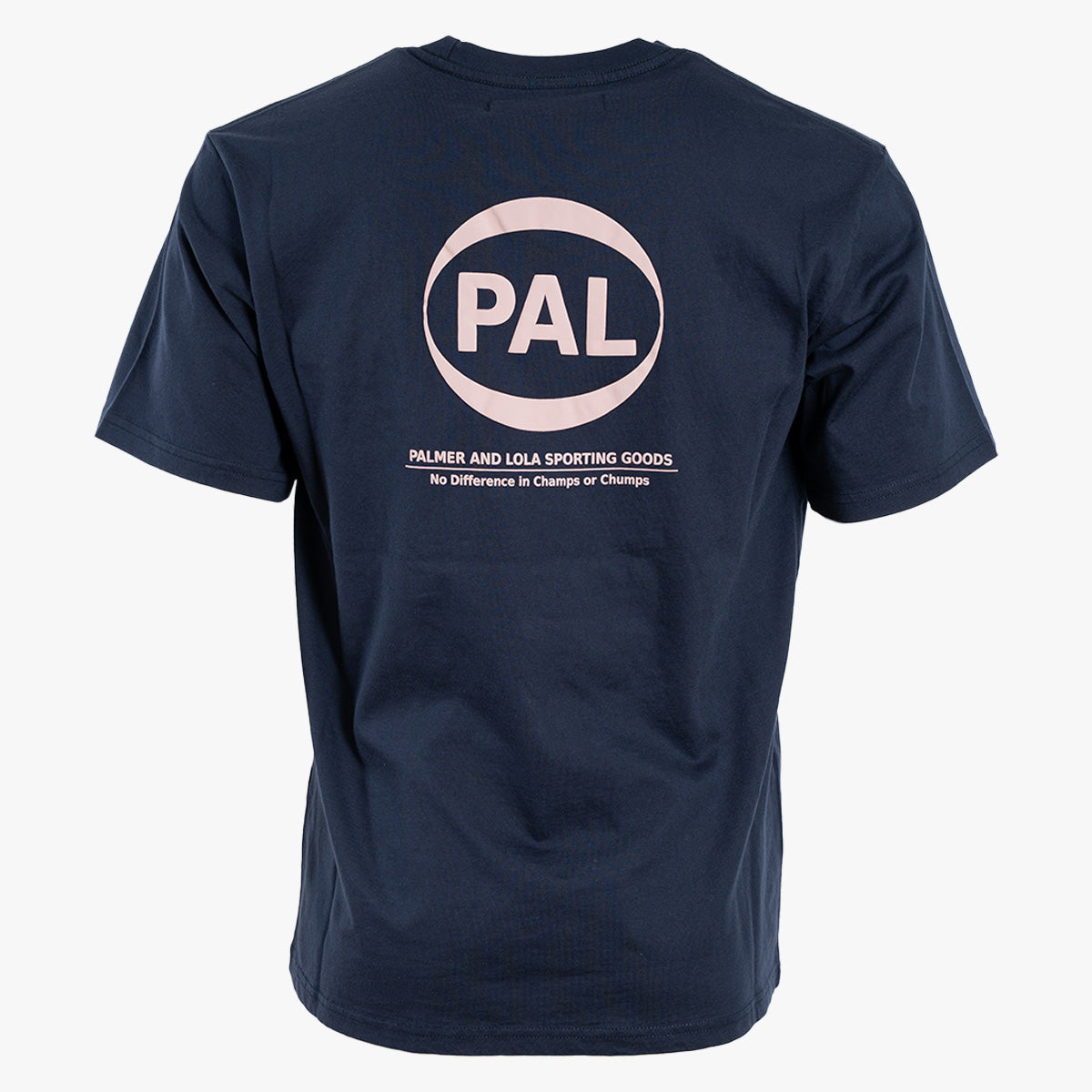 Pal Sporting Goods T-Shirt met Backprint Donkerblauw | Pre Game 25
