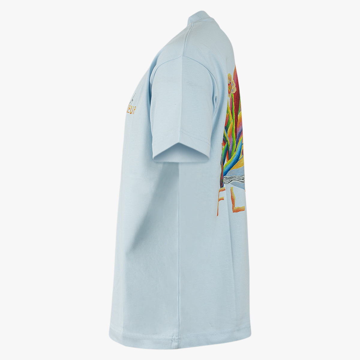 Flaneur T-shirt lichtblauw | Passage of Time