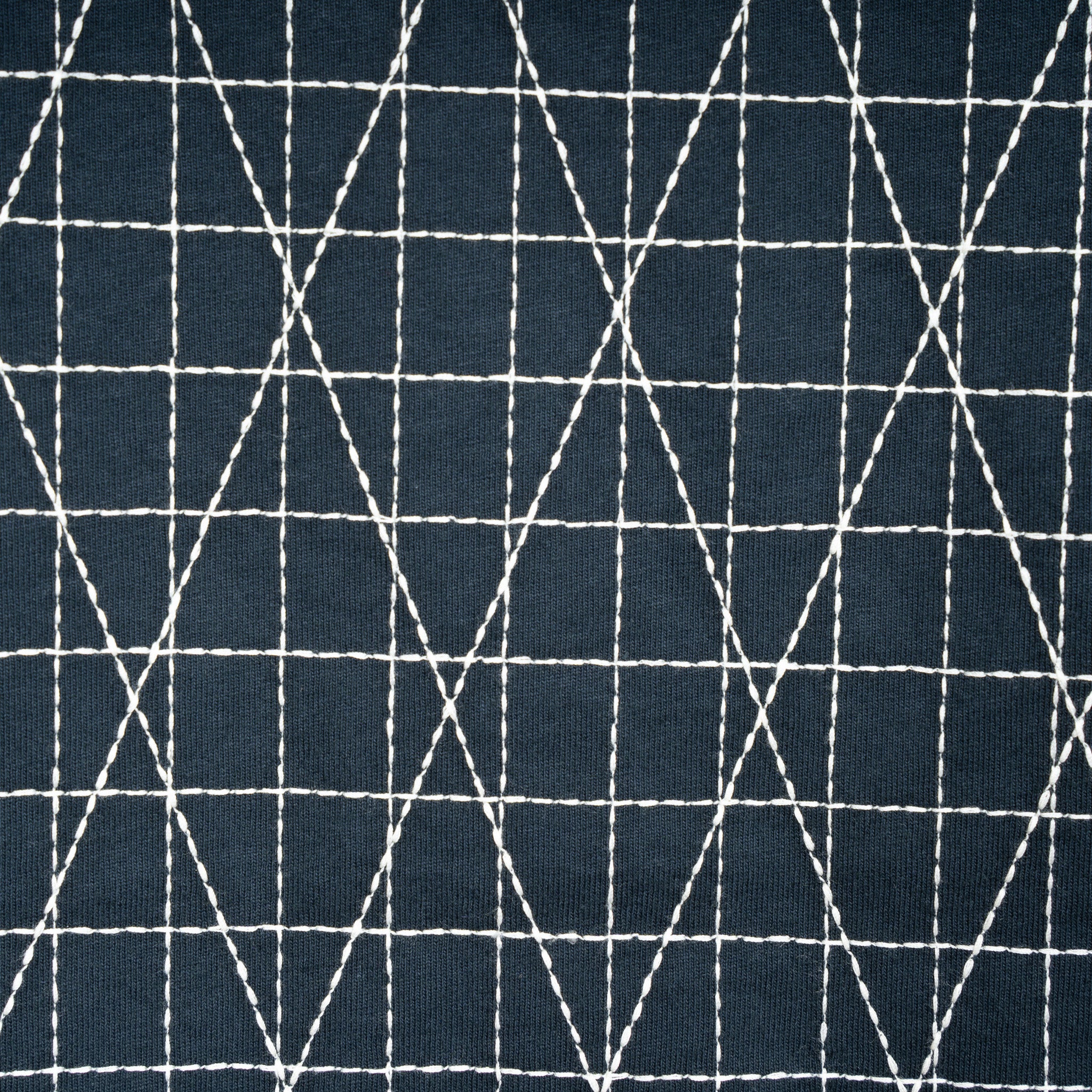 Stone Island T-Shirt Backprint Blauw | Multiaxial_Sashiko