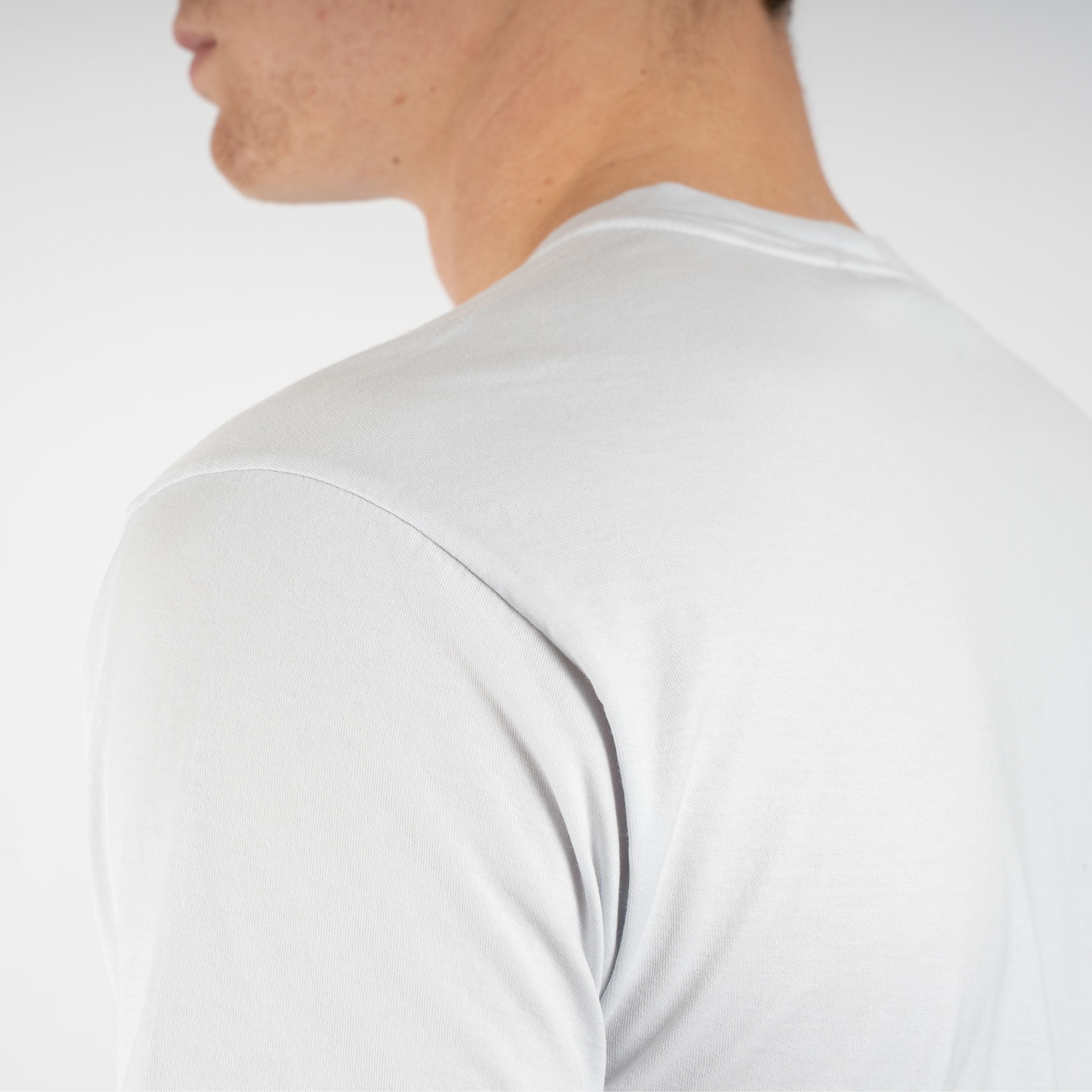 Stone Island T-Shirt Lichtblauw | 60/2 Cotton Jersey