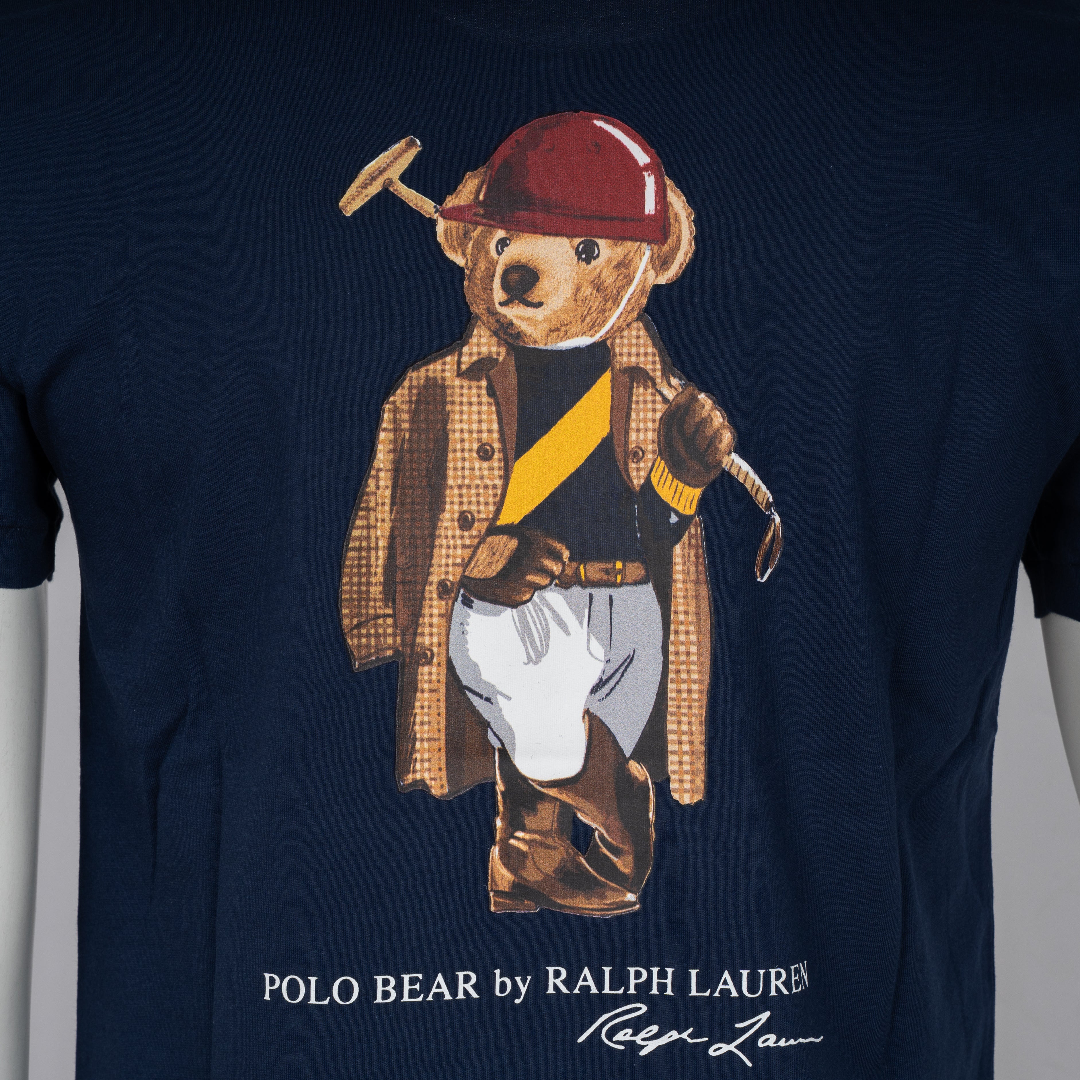 Ralph Lauren T-Shirt Backprint Donkerblauw | Polo Bear