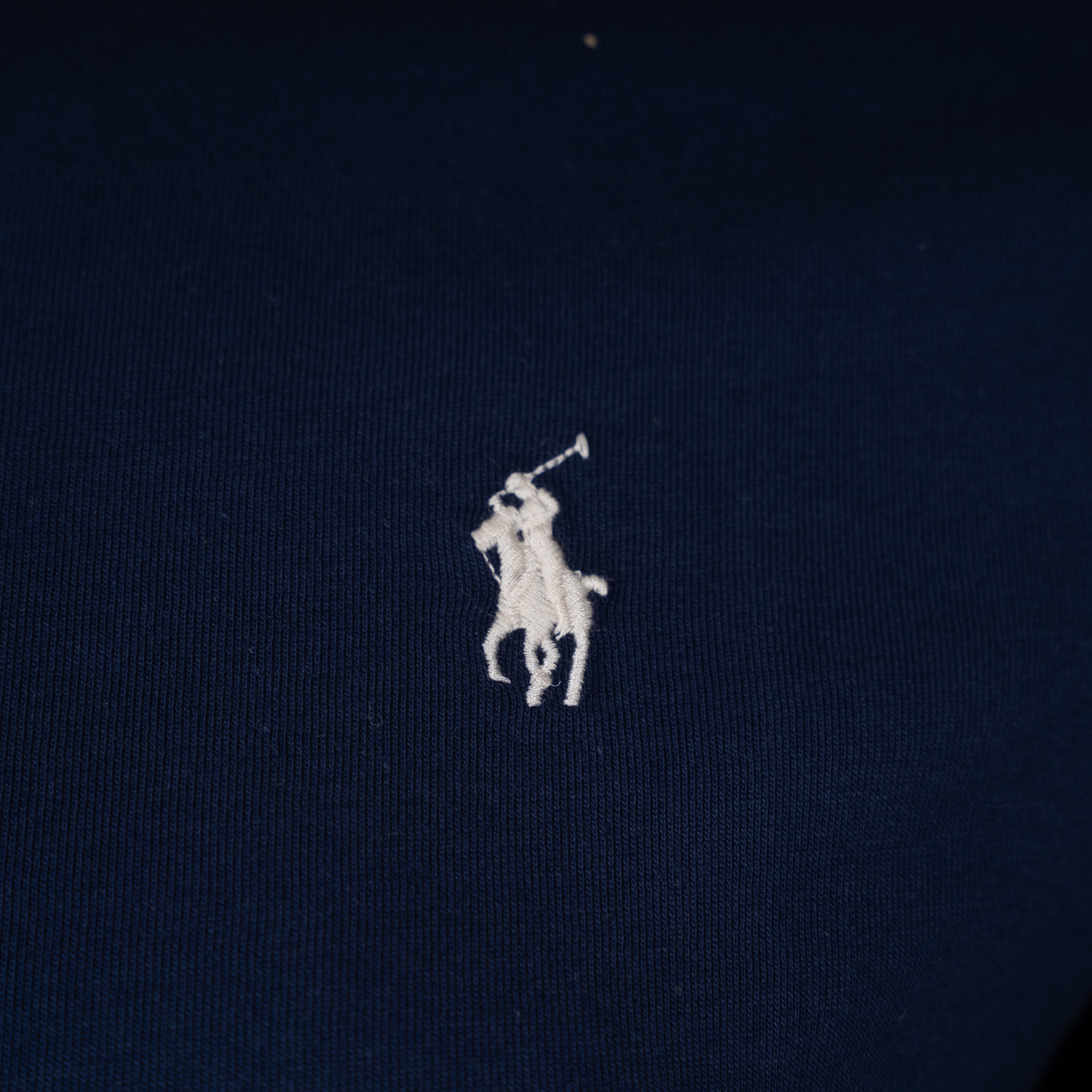 Ralph Lauren T-Shirt Donkerblauw | Custom Slim Fit