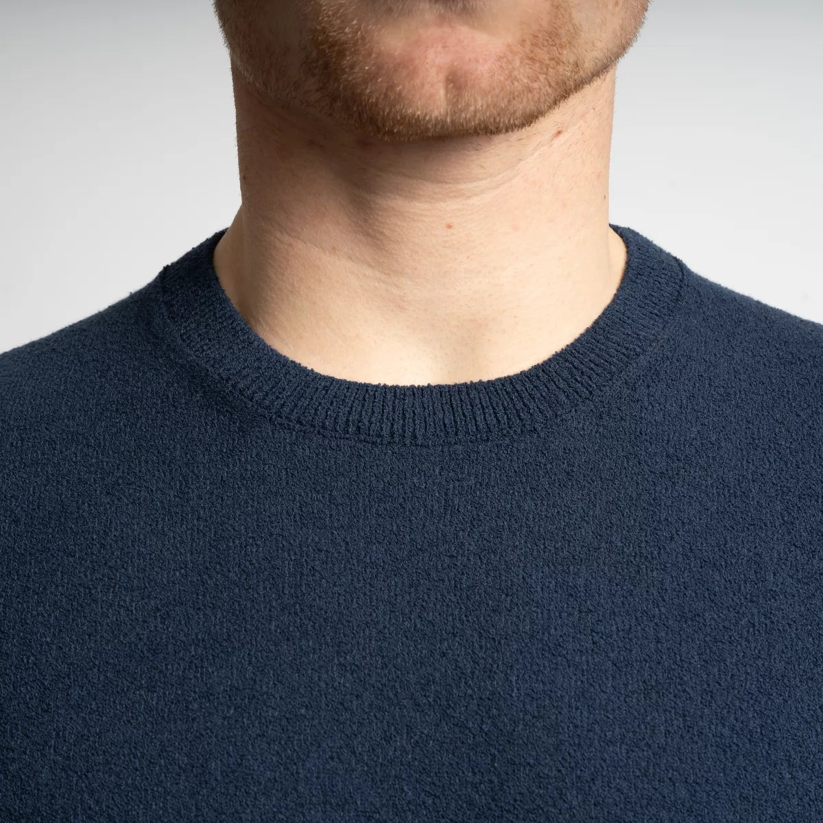 Gran Sasso T-Shirt Donkerblauw | Boucle Knit