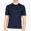 Gran Sasso Gebreid T-Shirt Donkerblauw | Egyptian Cotton