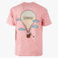 Flaneur T-shirt roze | AÉRONAUTIQUE