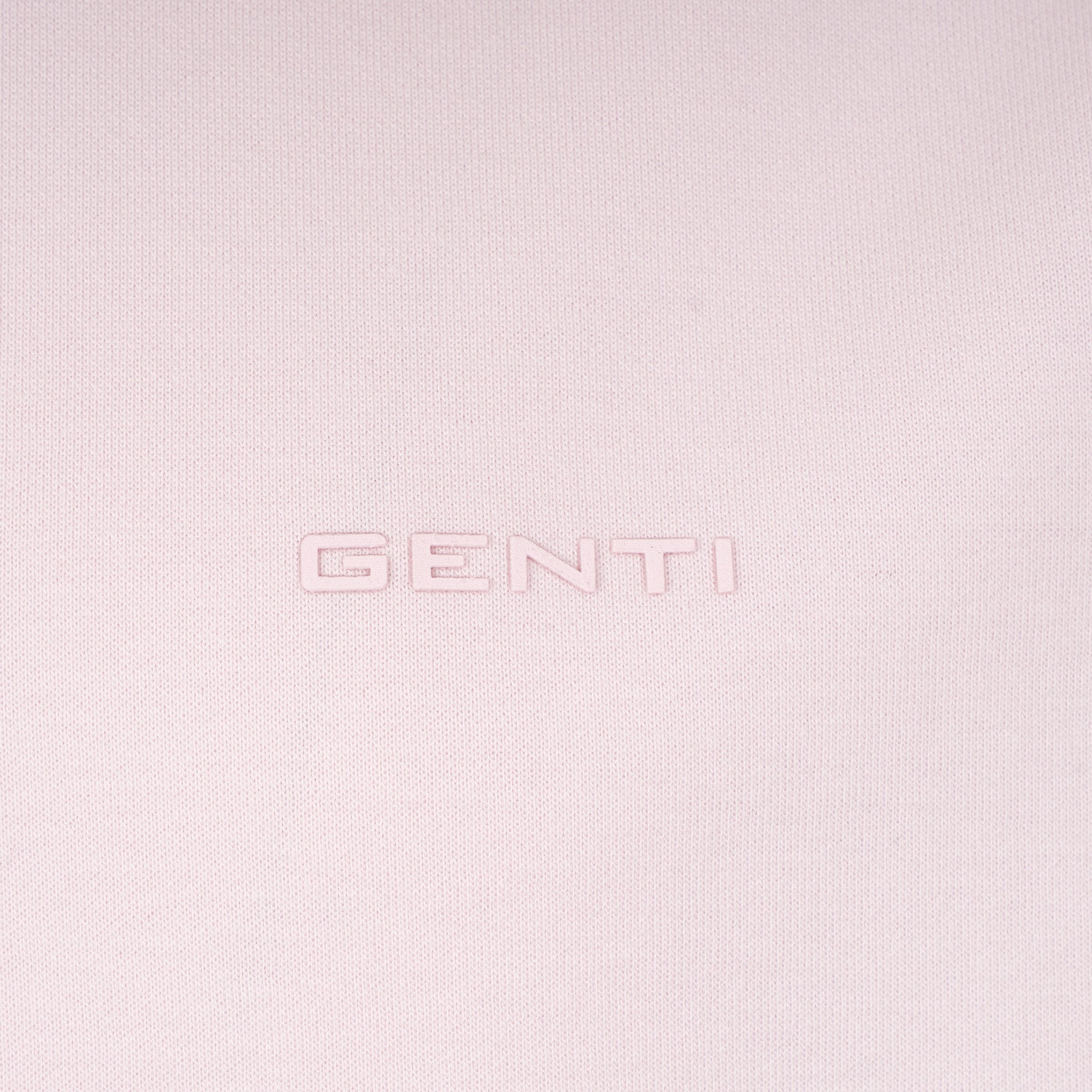 Genti T-Shirt Roze | Relaxed Fit Cotton Tech