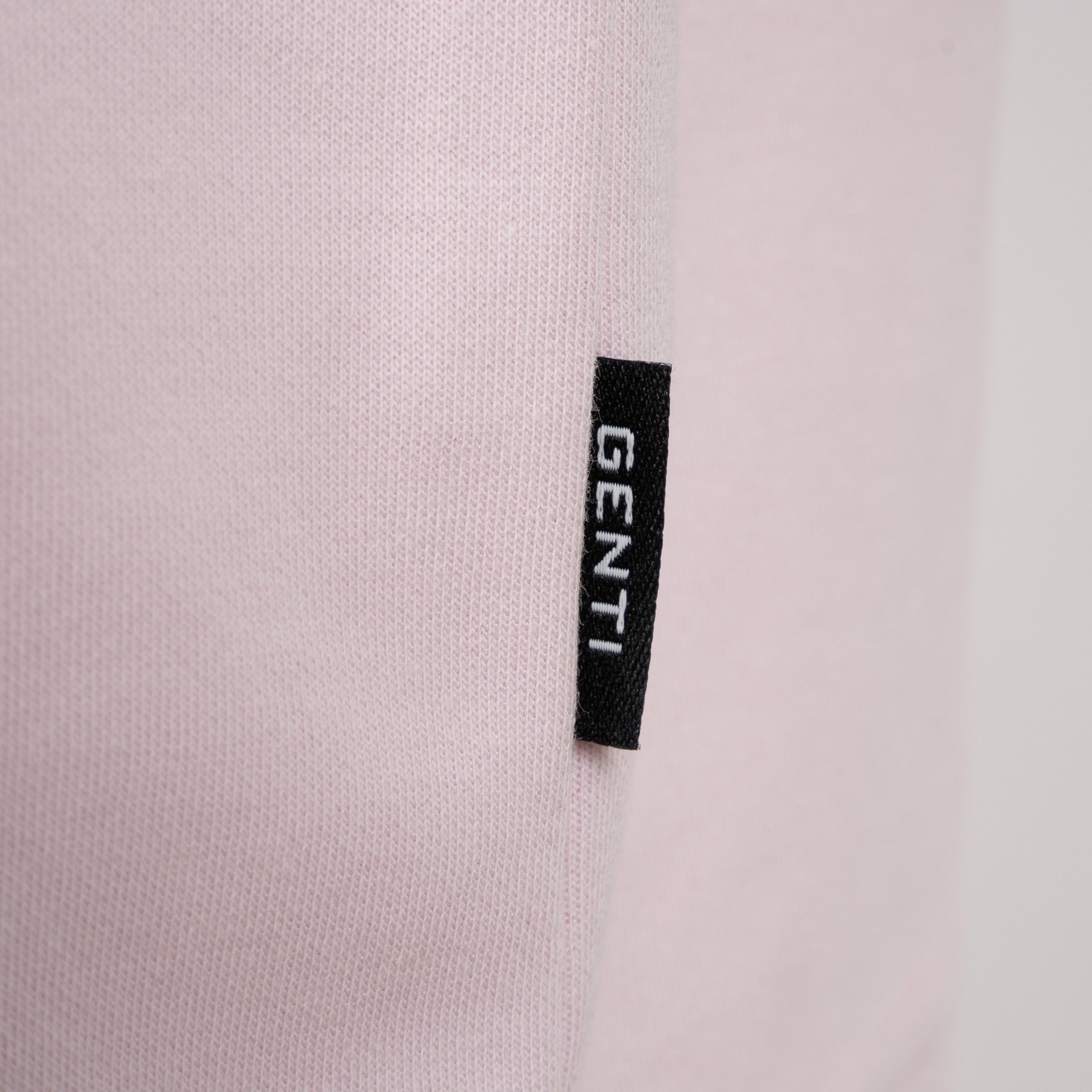 Genti T-Shirt Roze | Relaxed Fit Cotton Tech
