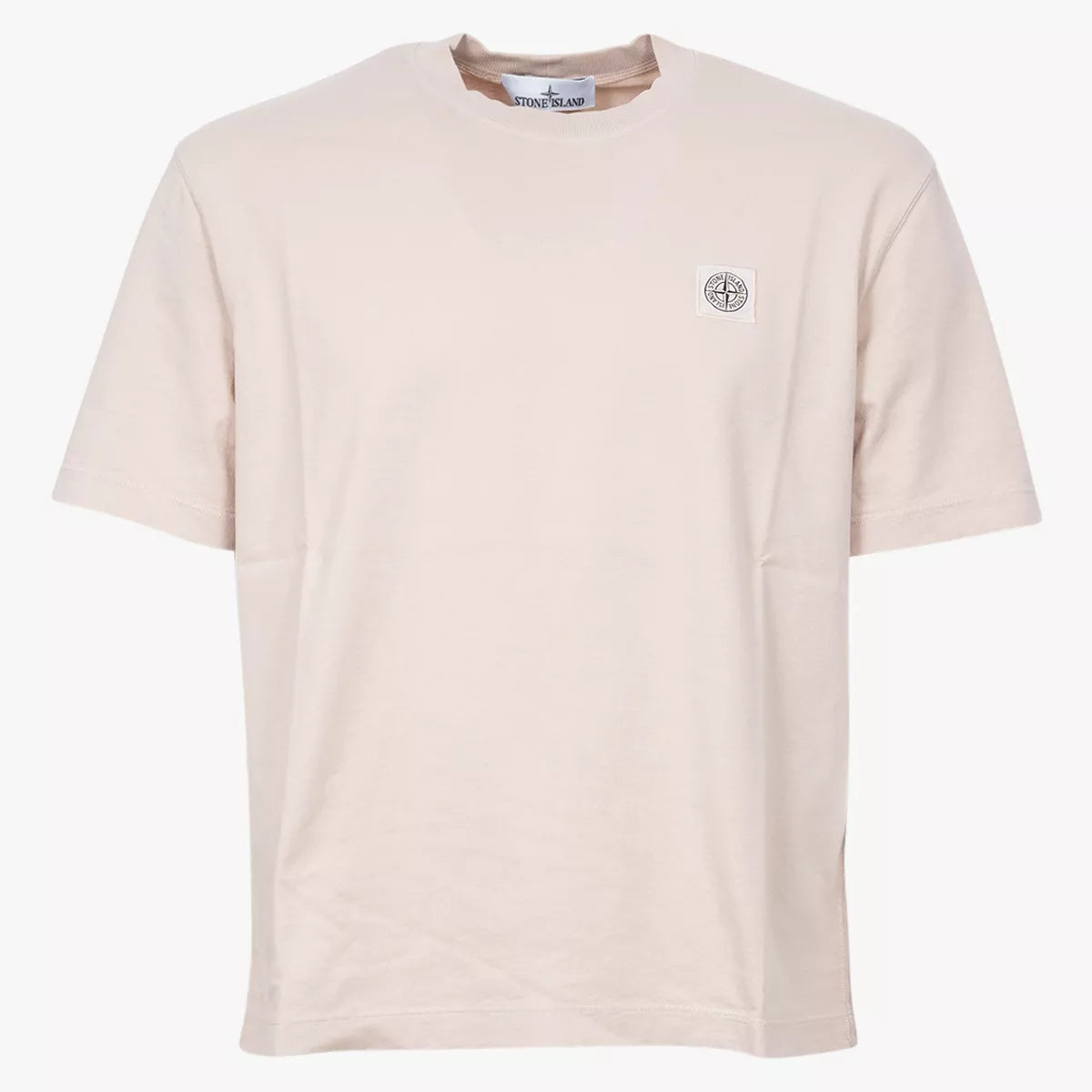 Stone Island T-shirt lichtroze