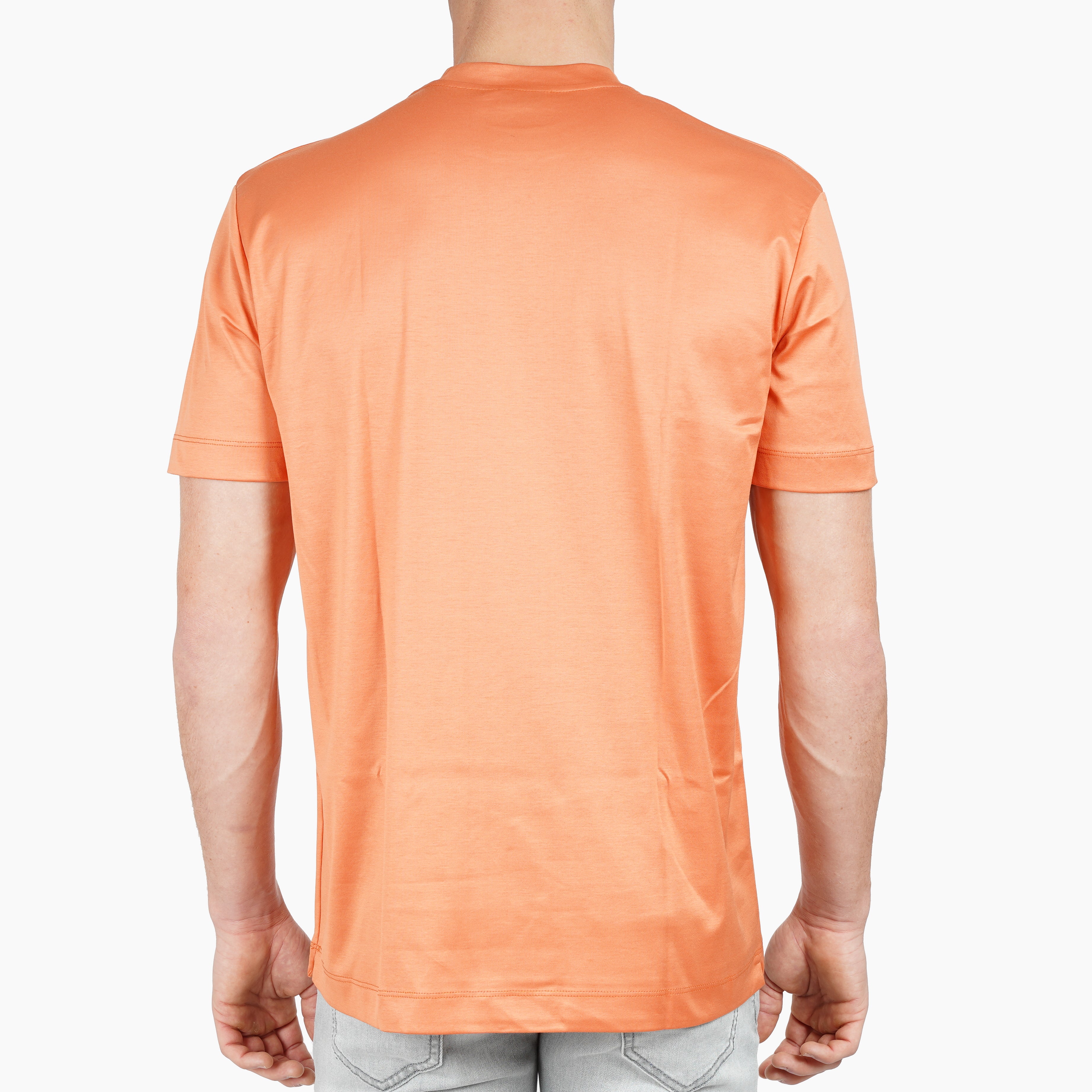 Valenza T-Shirt Oranje | Interlock Supima Cotton