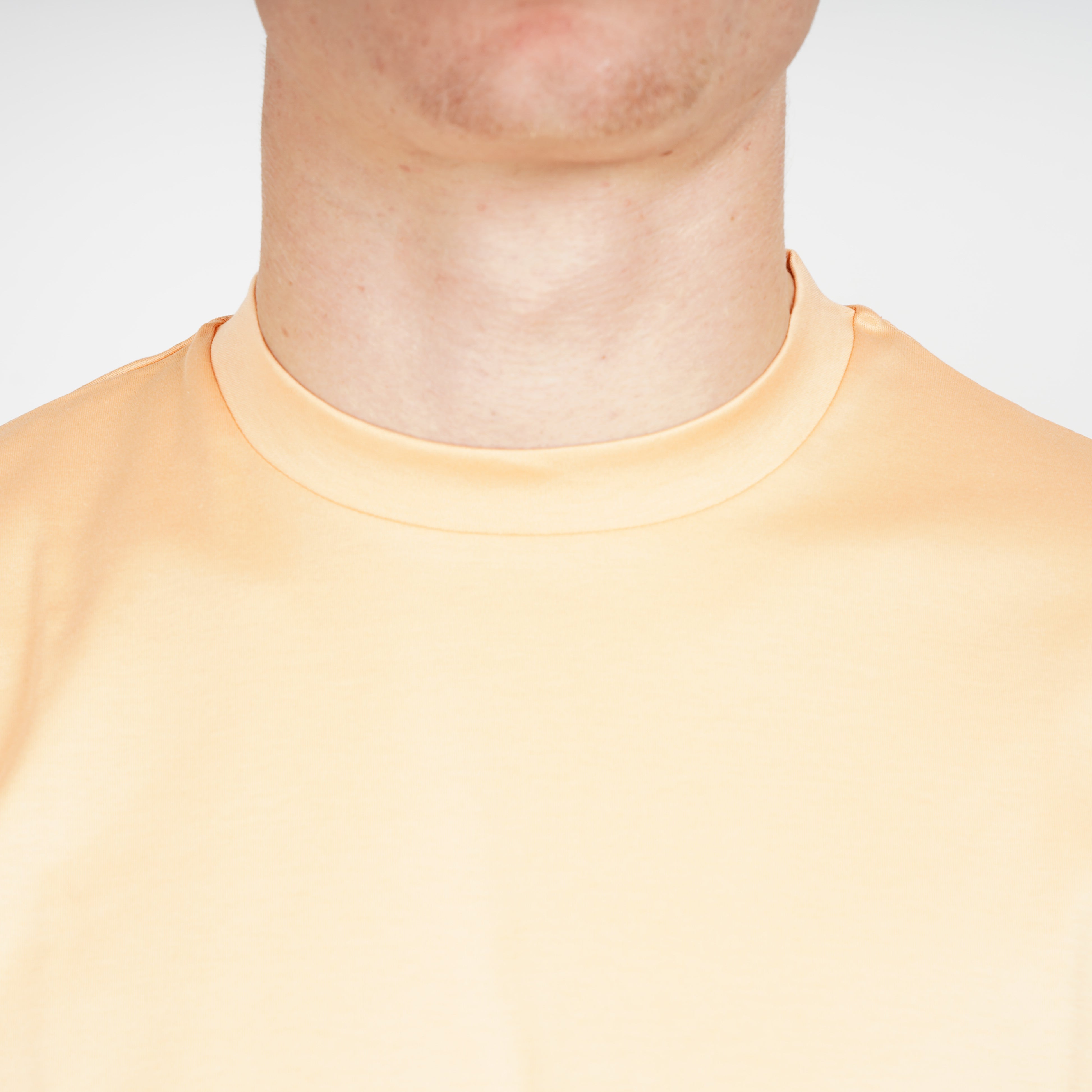 Valenza T-Shirt Licht Oranje | Interlock Supima Cotton