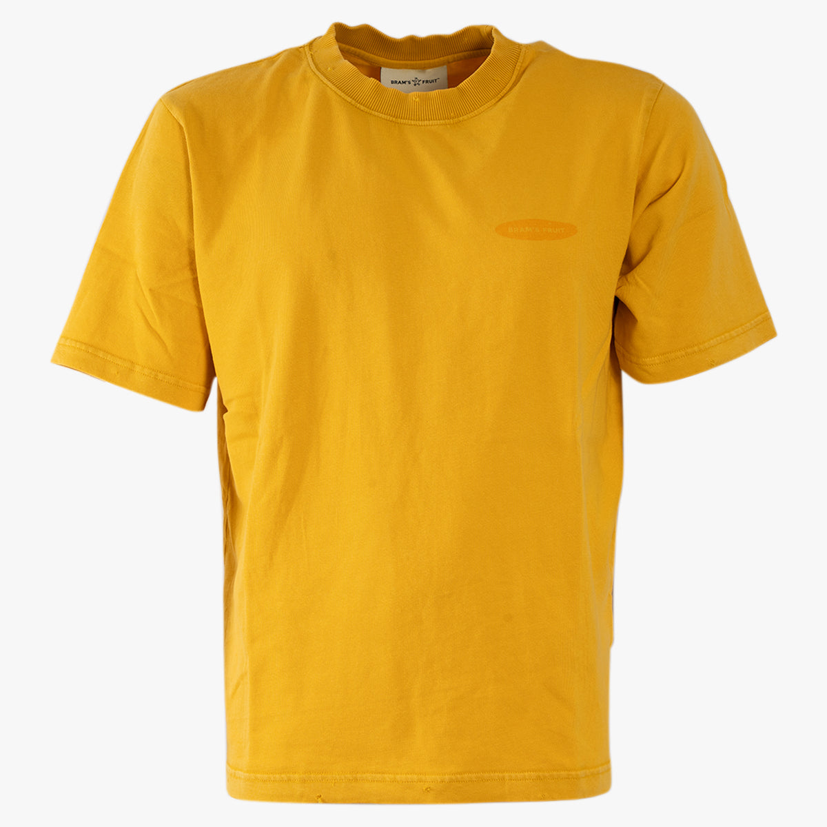 Bram's Fruit T-shirt geel | Distressed