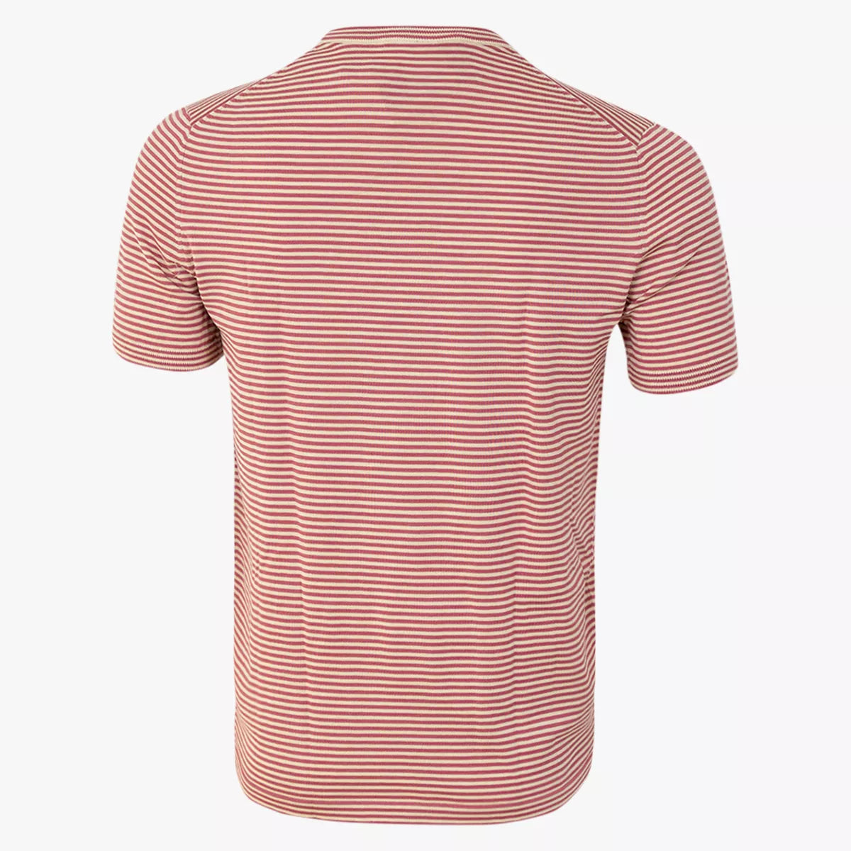 SEVEN DIALS T-SHIRT rood wit | CHARSLY