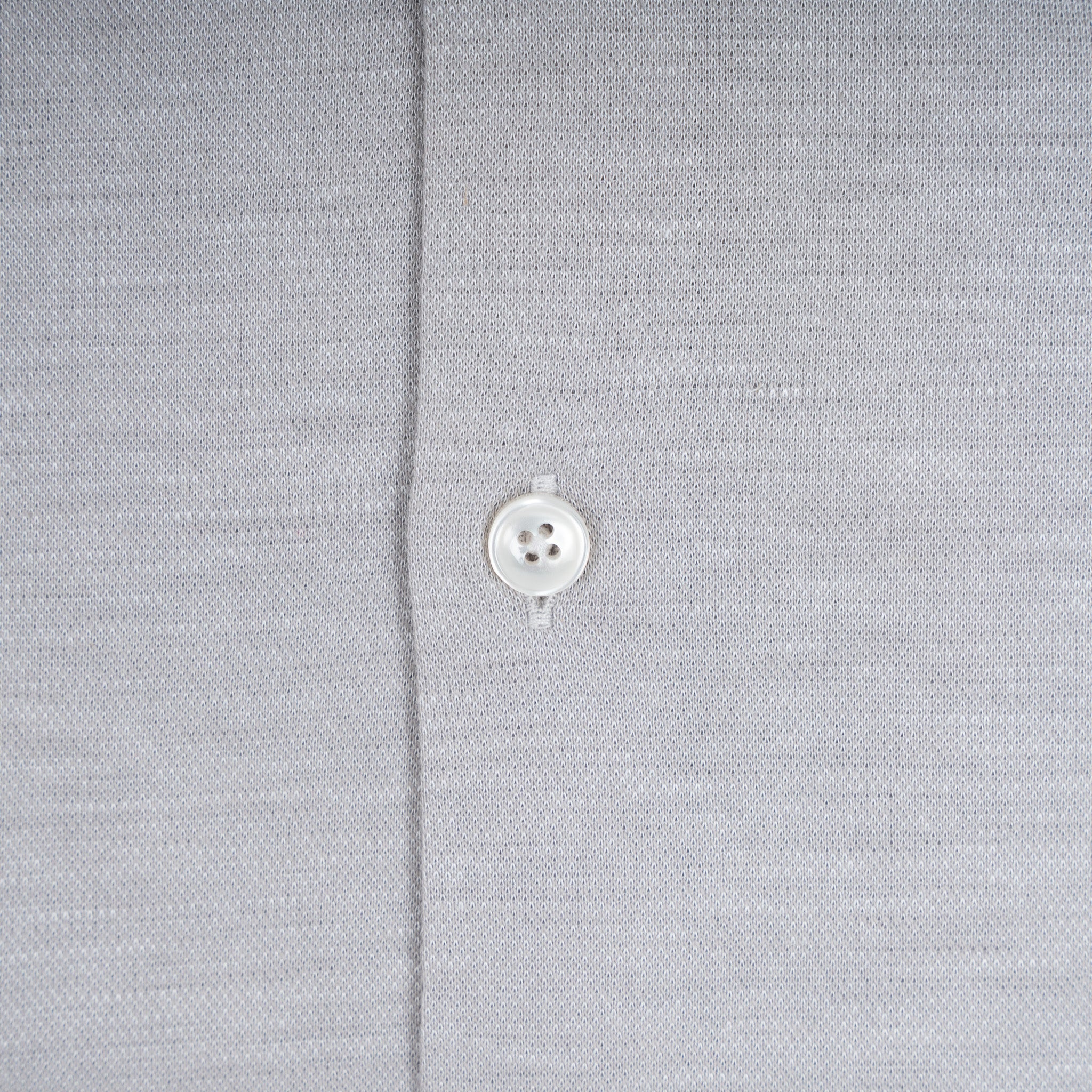 Xacus Overhemd Grijs | Knitted Shirt