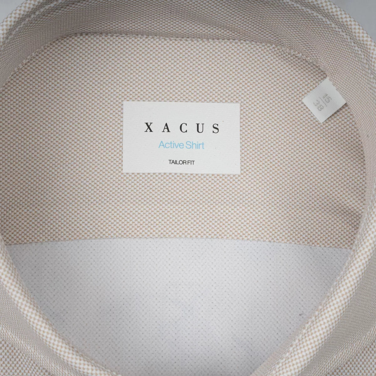 Xacus Overhemd Beige | Active Shirt